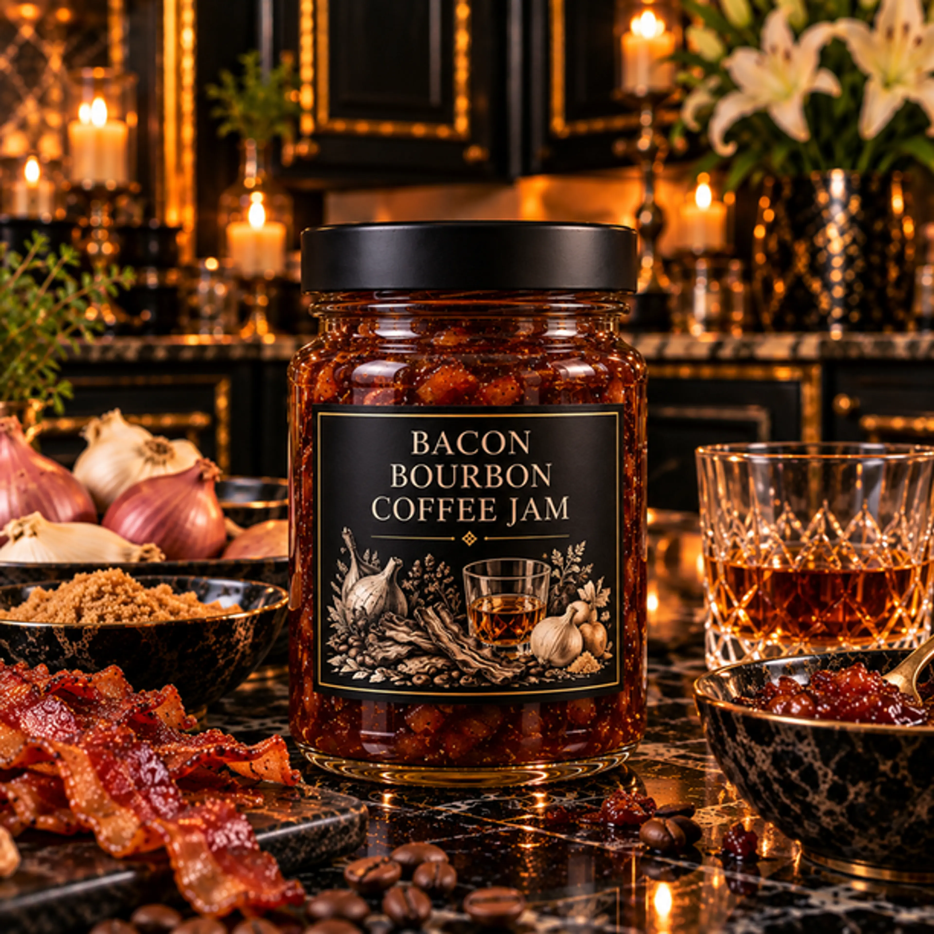 Prue's Bacon-Bourbon Coffee Jam