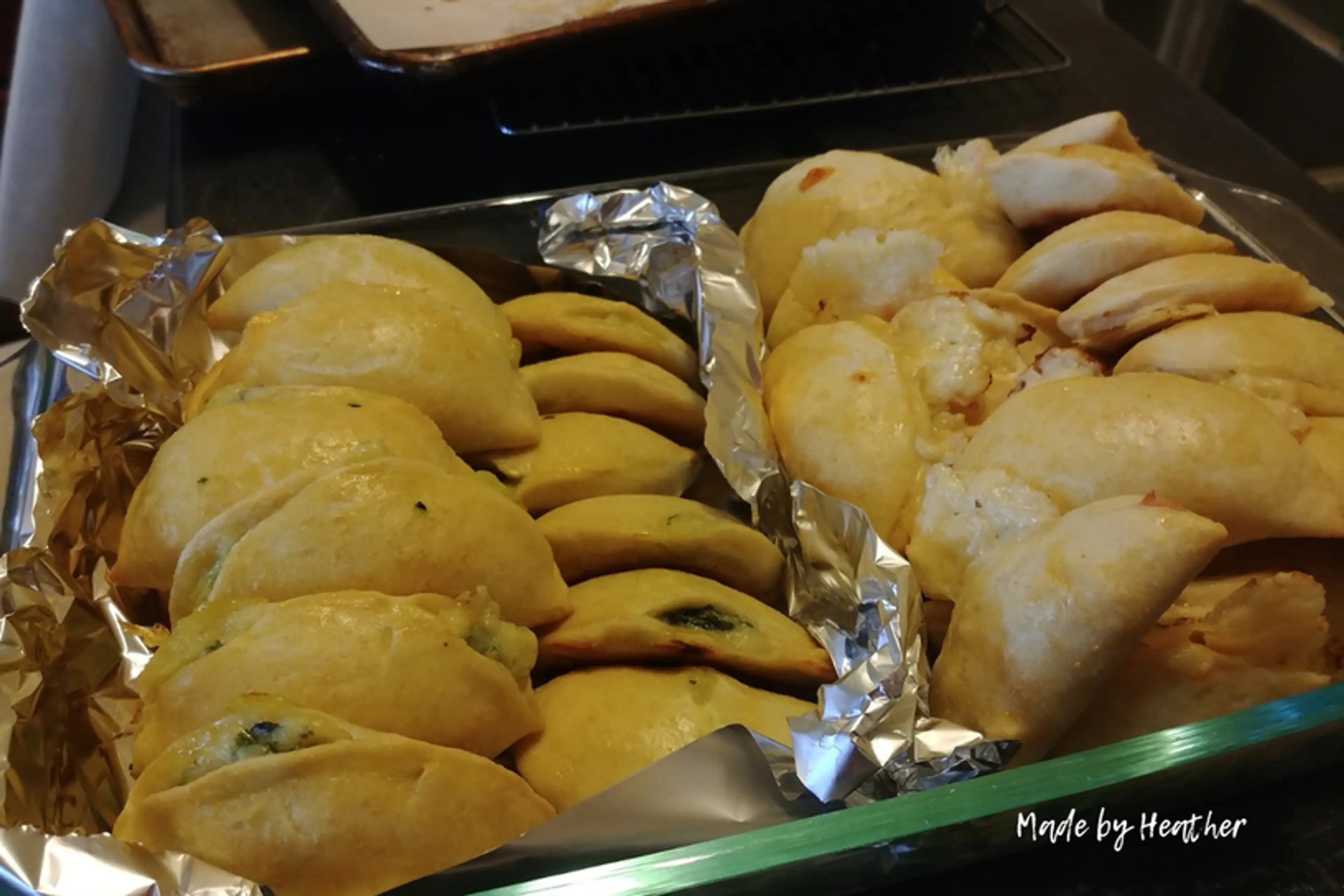 Ham and Cheese Perogies