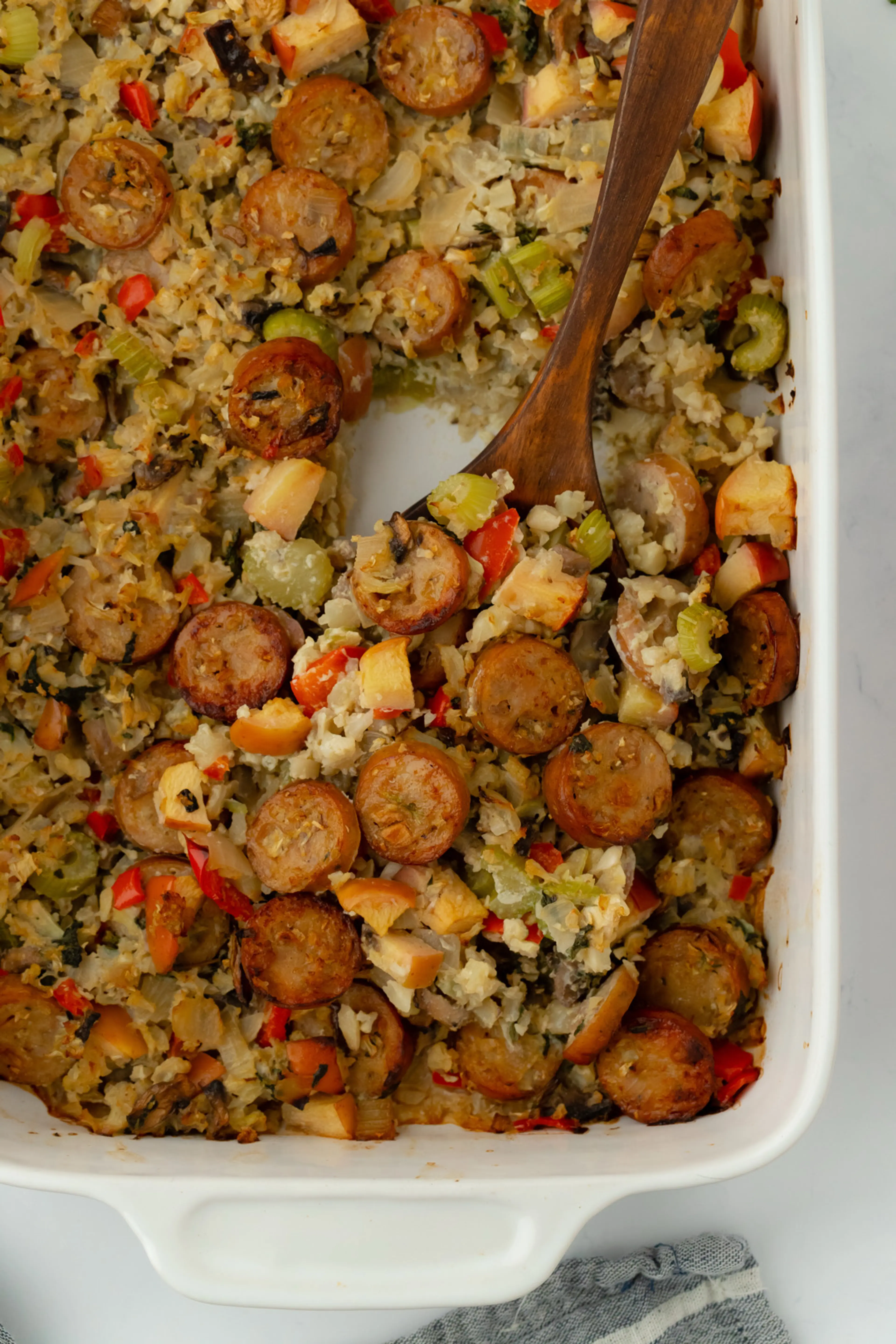 Sausage-Apple Stuffing