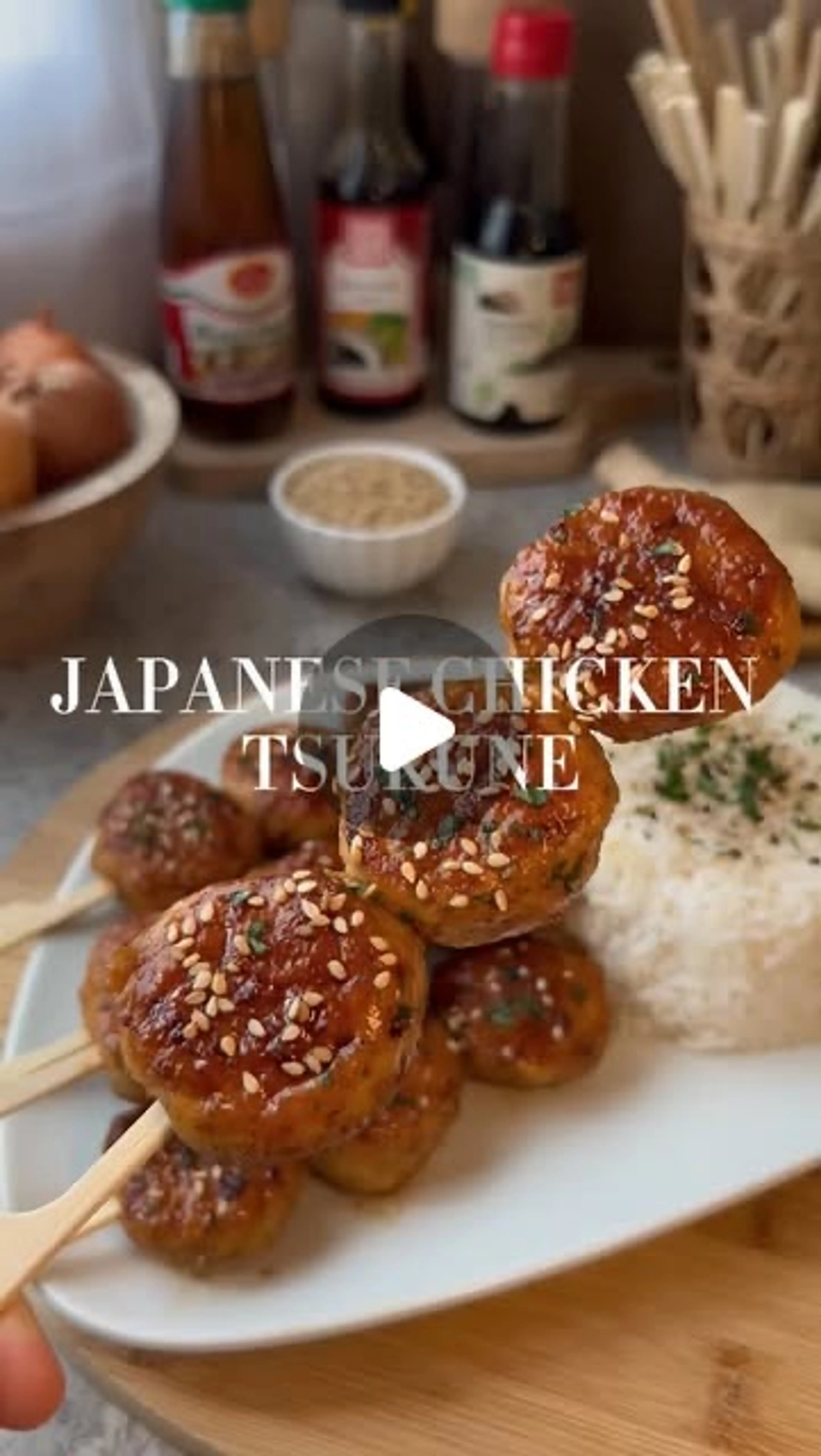 Juicy Chicken Tsukune