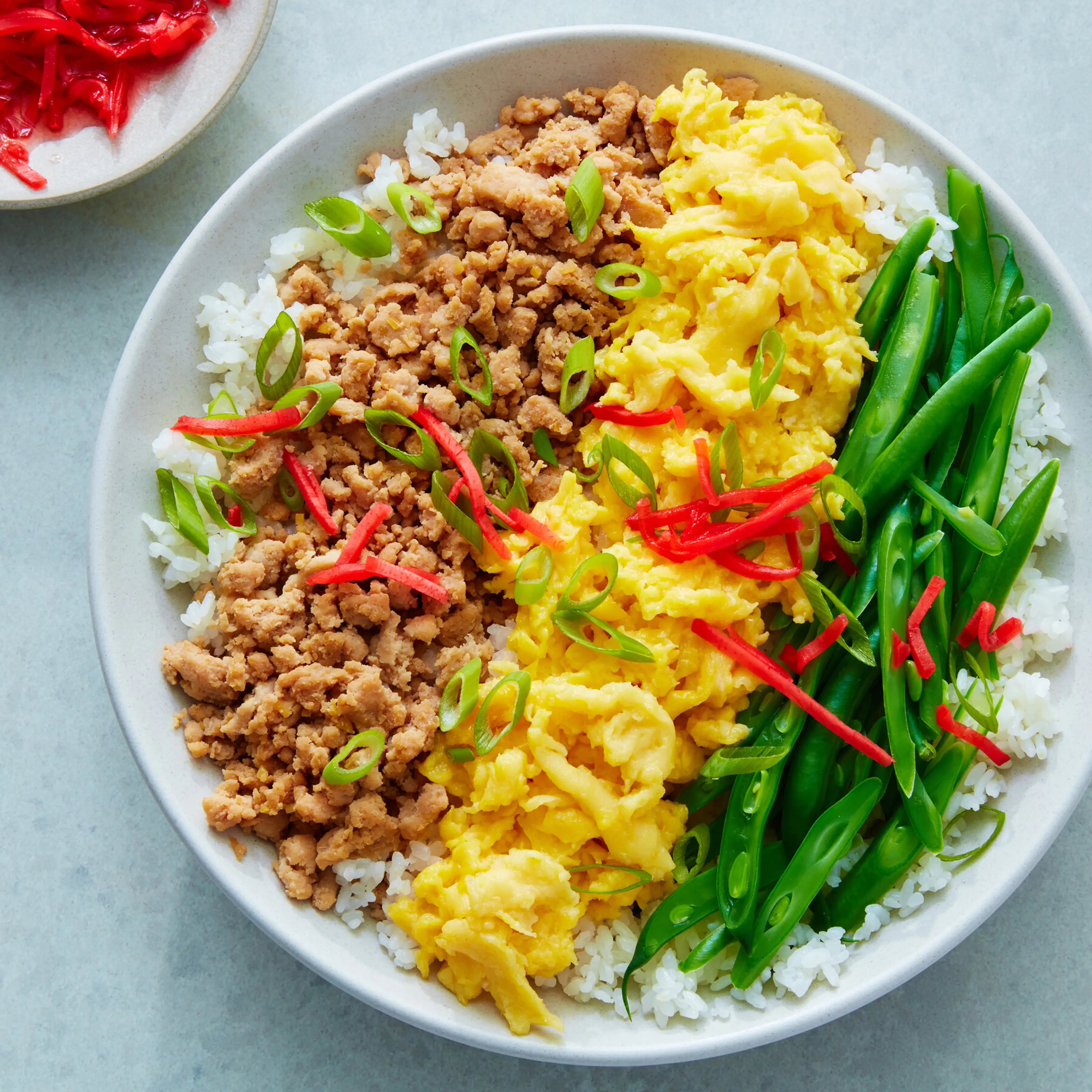 Sanshoku-don (Three-Color Rice Bowls)