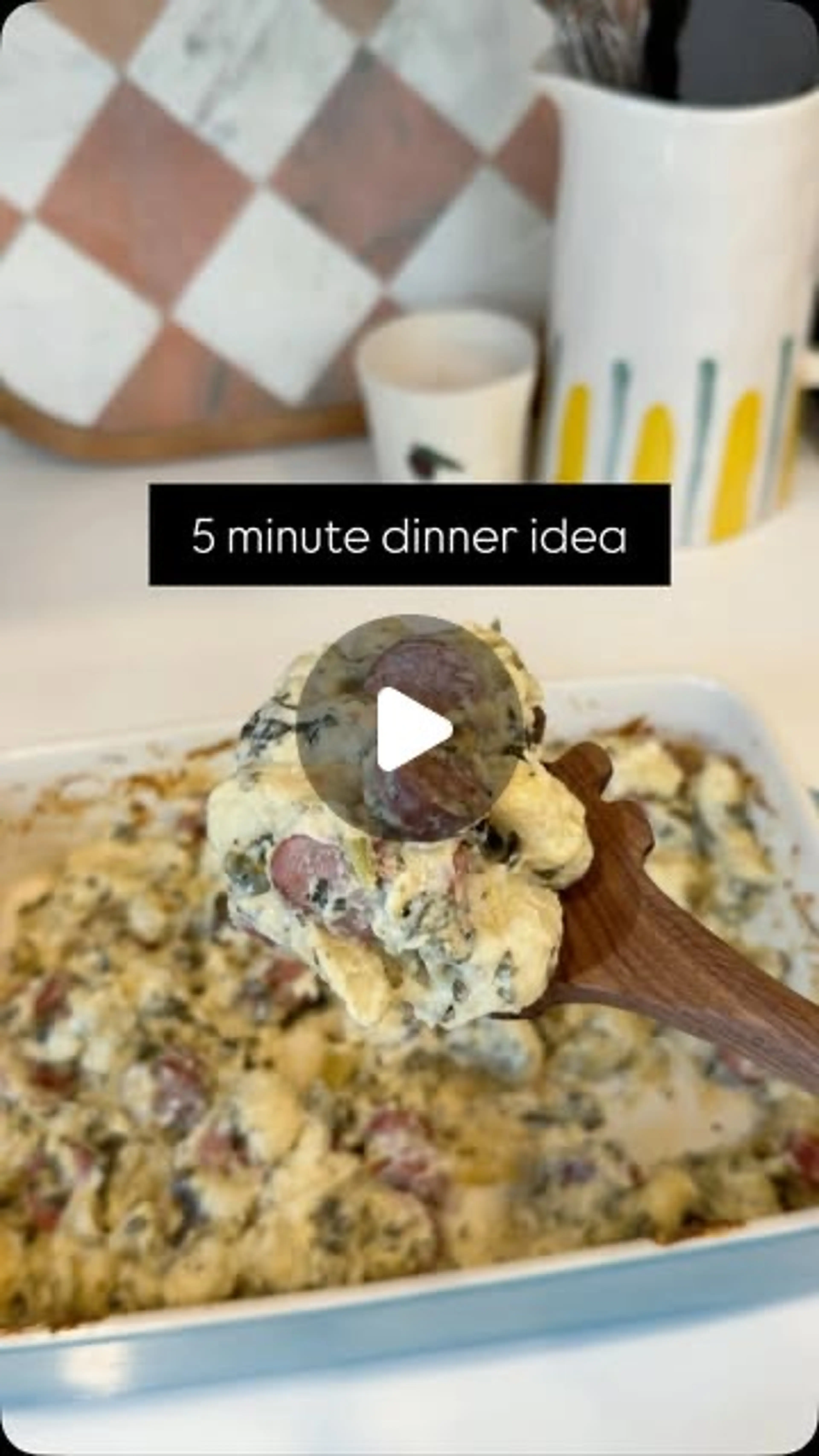 Dumb Dinner Episode 15: Gnocchi Sausage Bake