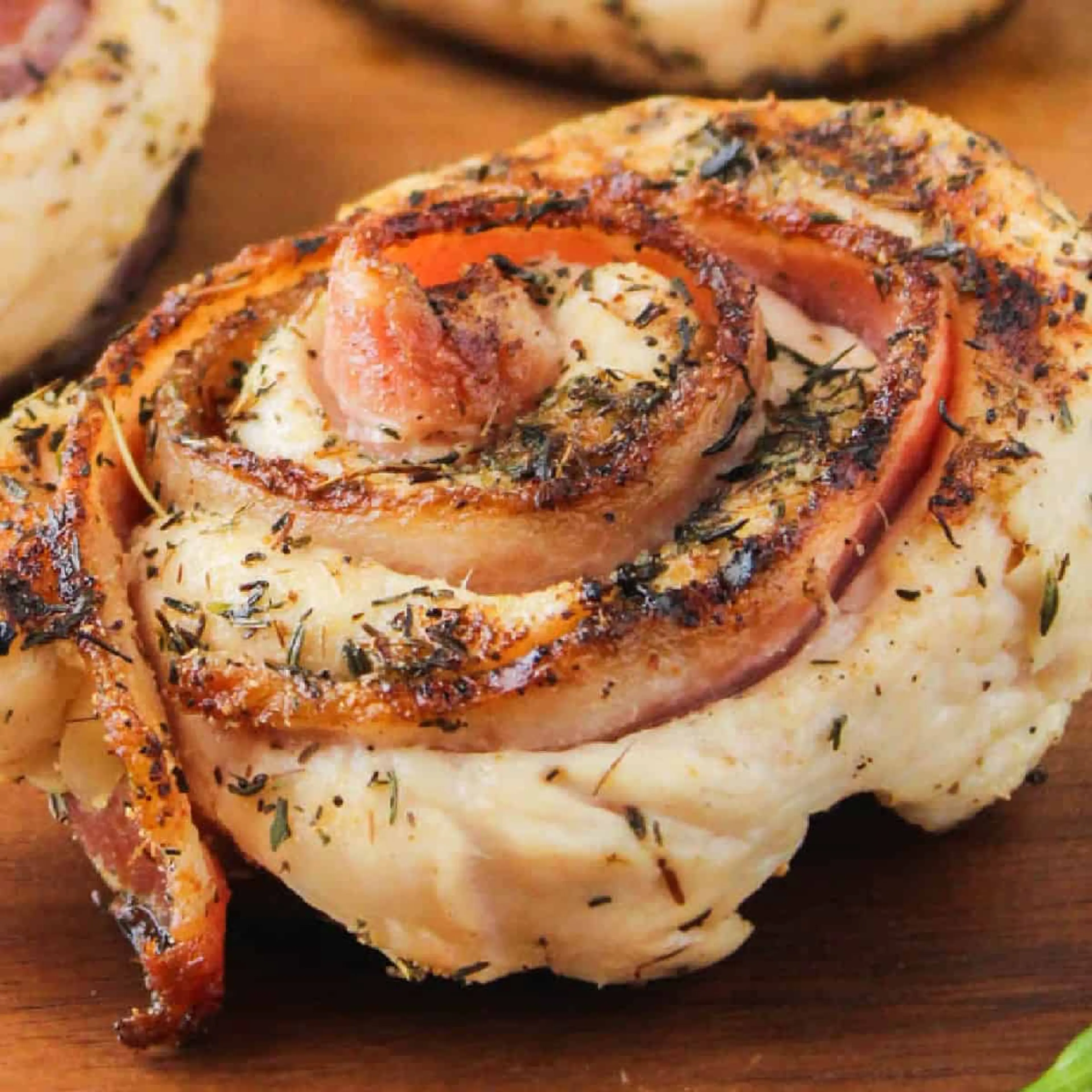 Bacon Chicken Pinwheels