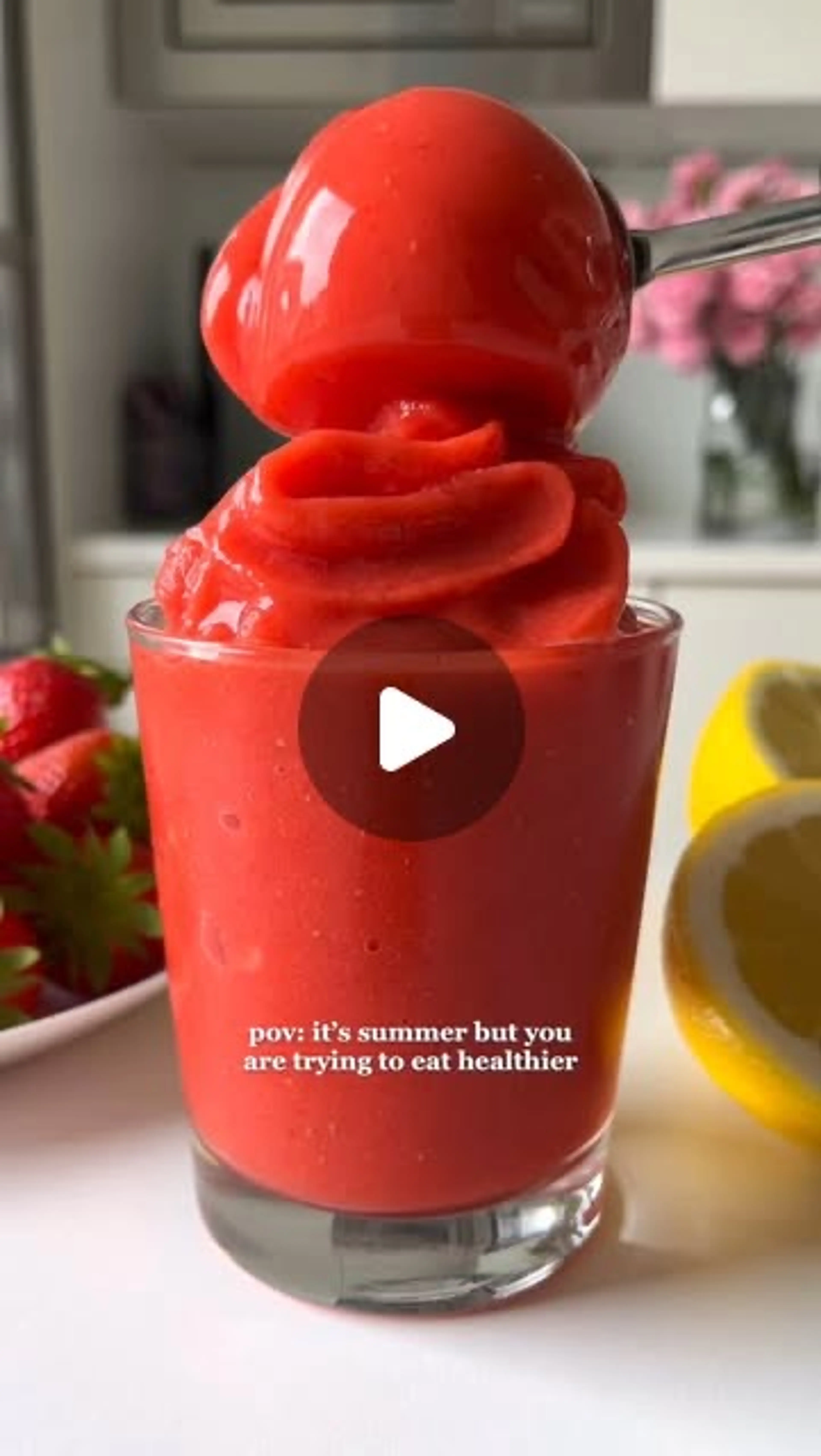 Day 9 of 15 Days Ice Cream & Sorbet Recipes: 3-ingredient He
