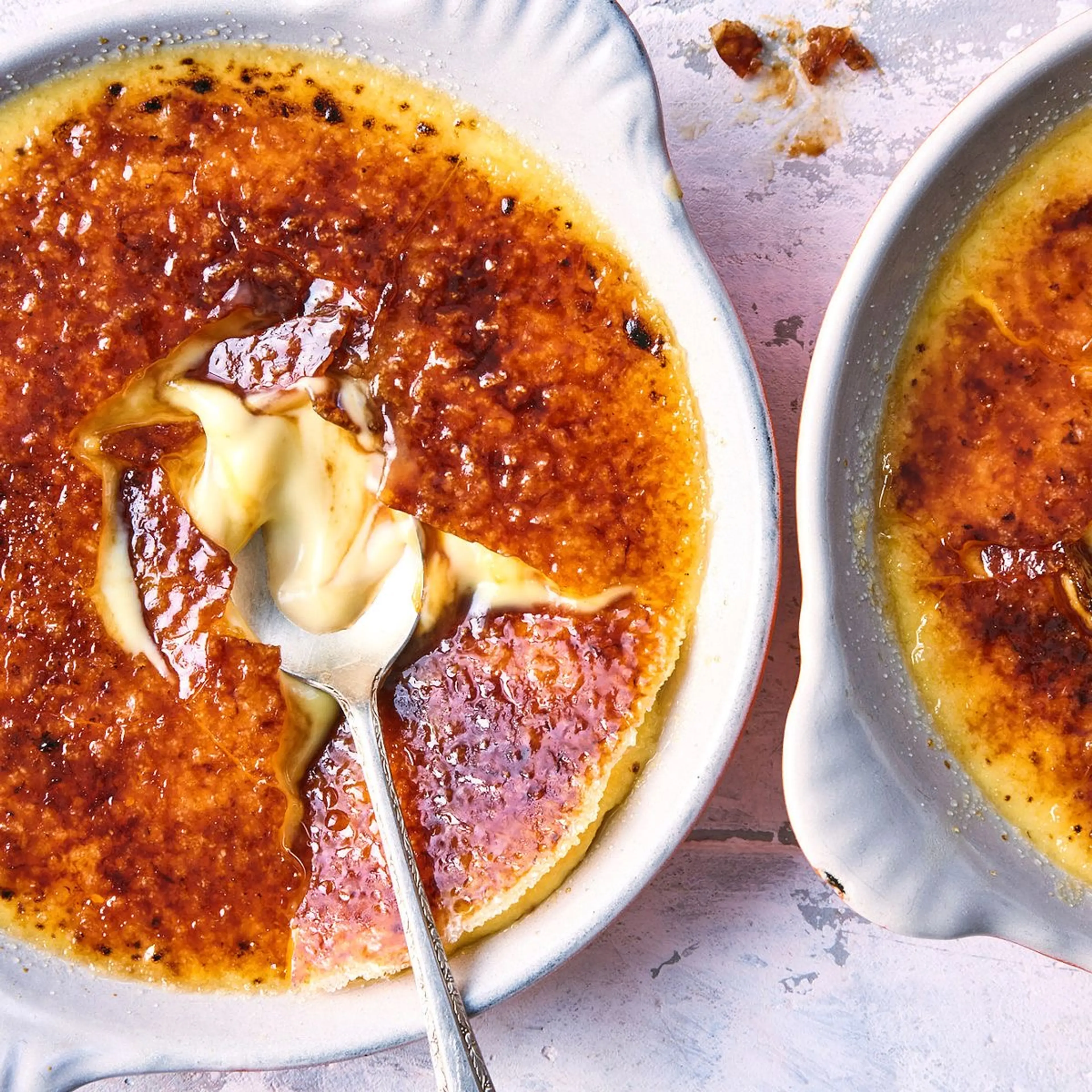 Orange & Rosemary Creme Brûlée