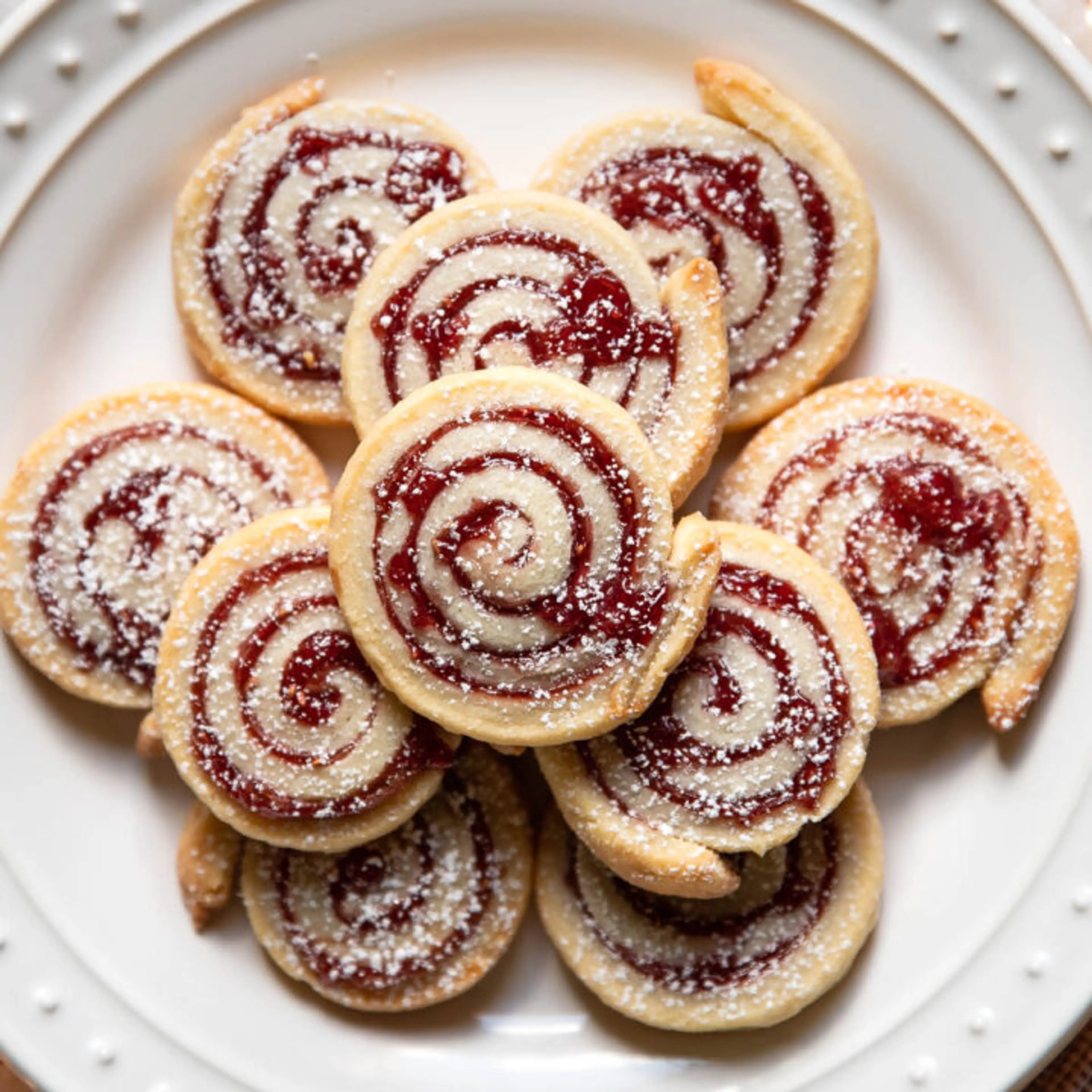 Cream Cheese Jam Pinwheel Cookies