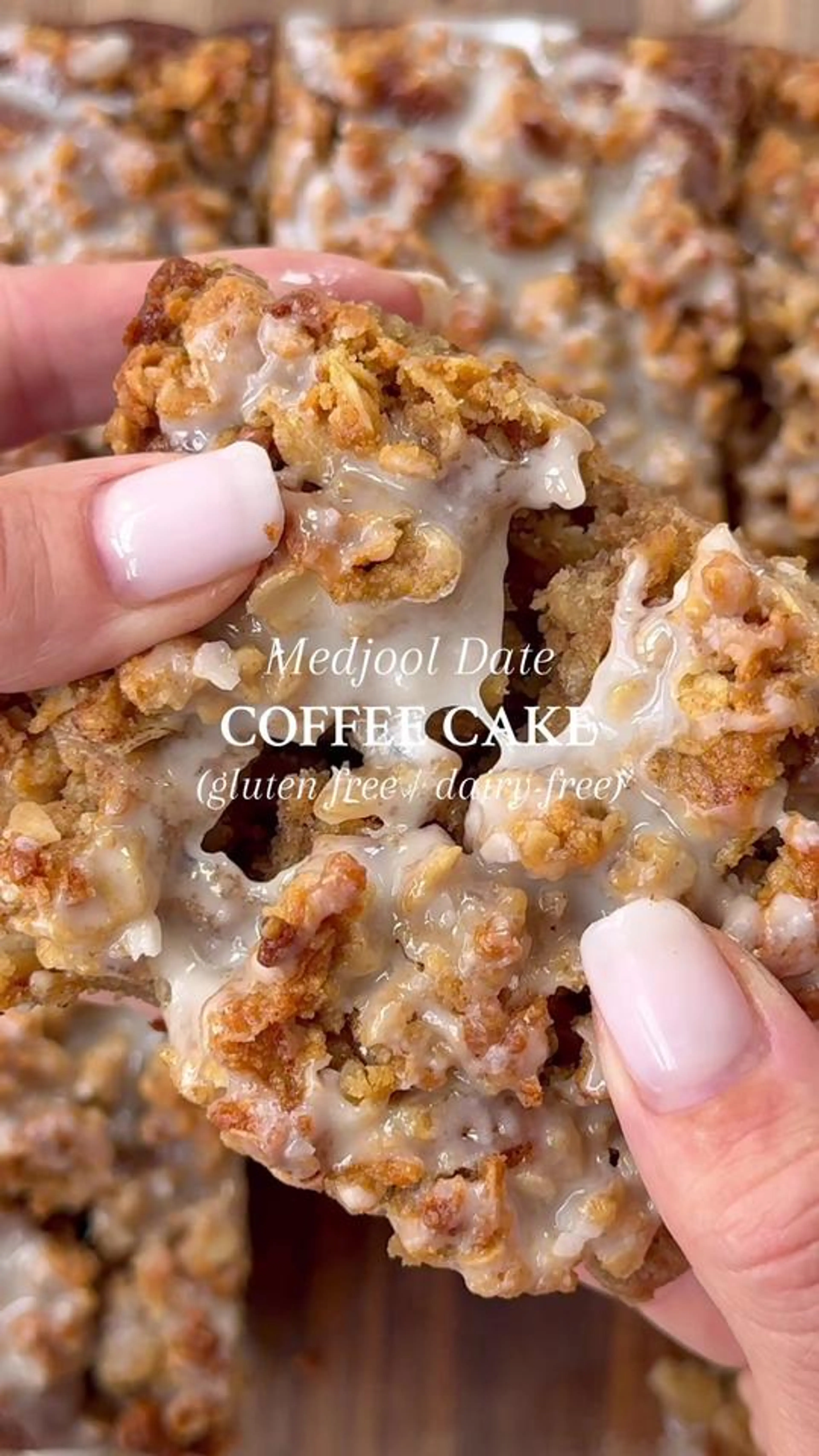 Medjool Date Coffee Cake (gf / Df) ✨