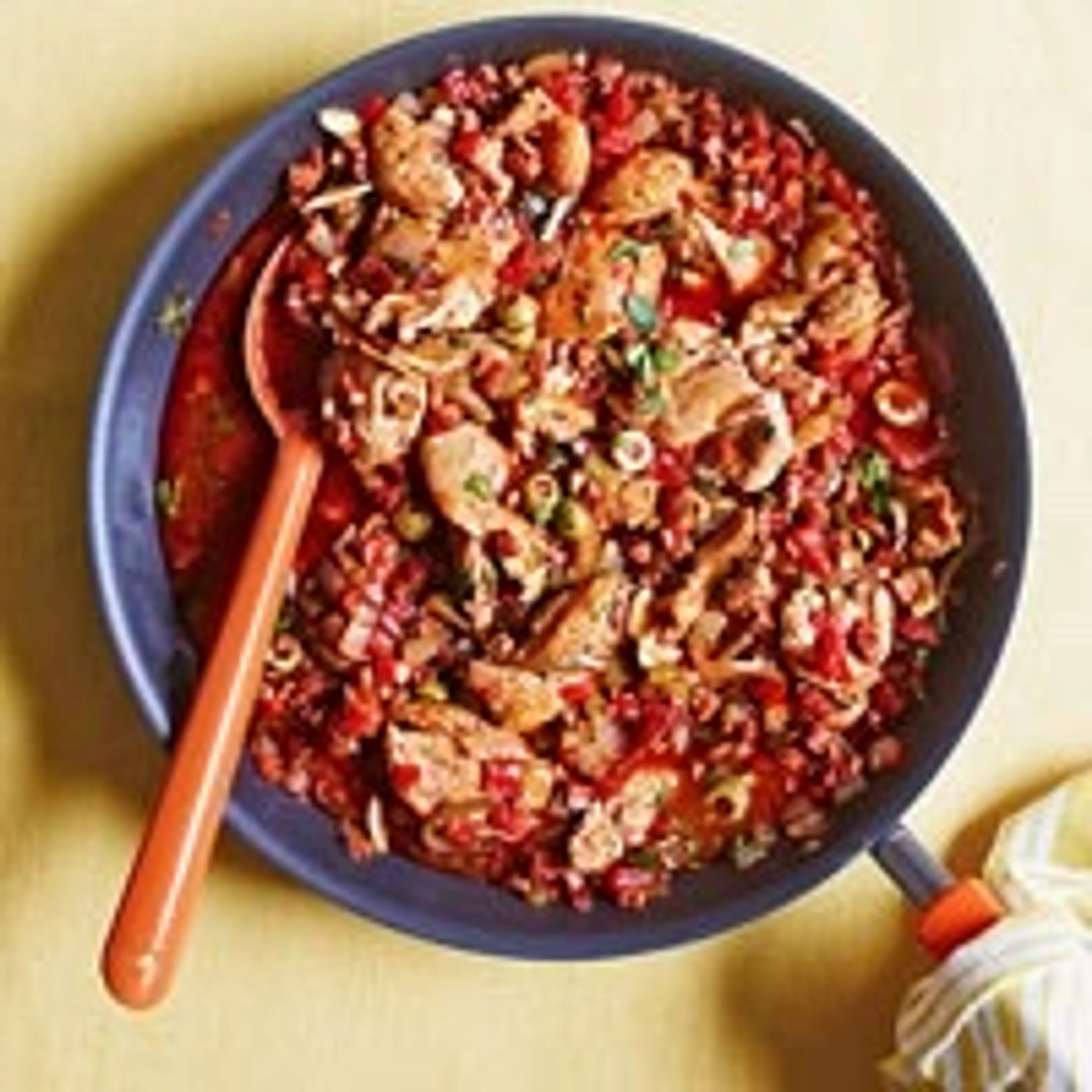 Spanish Stew Chicken Thighs