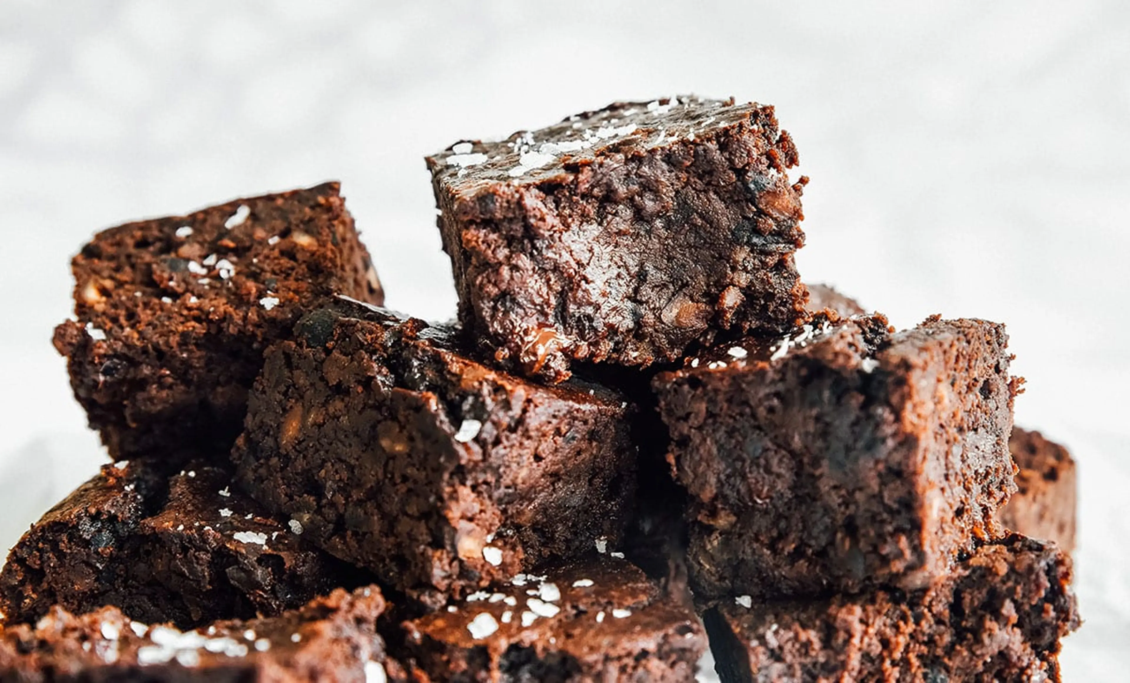 Fudgy Black Bean Brownies (No Flour!)