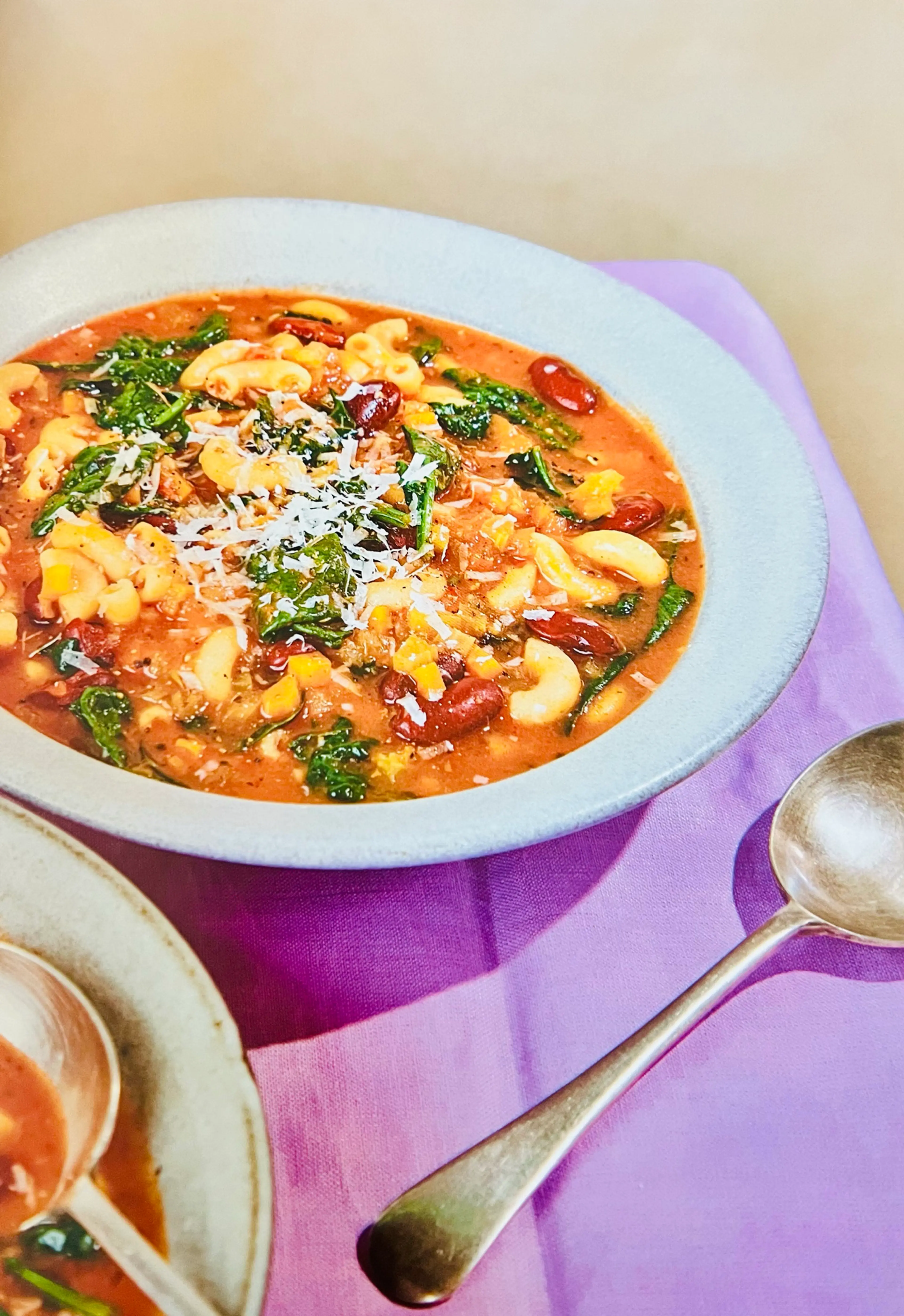 Pesto Minestrone Soup