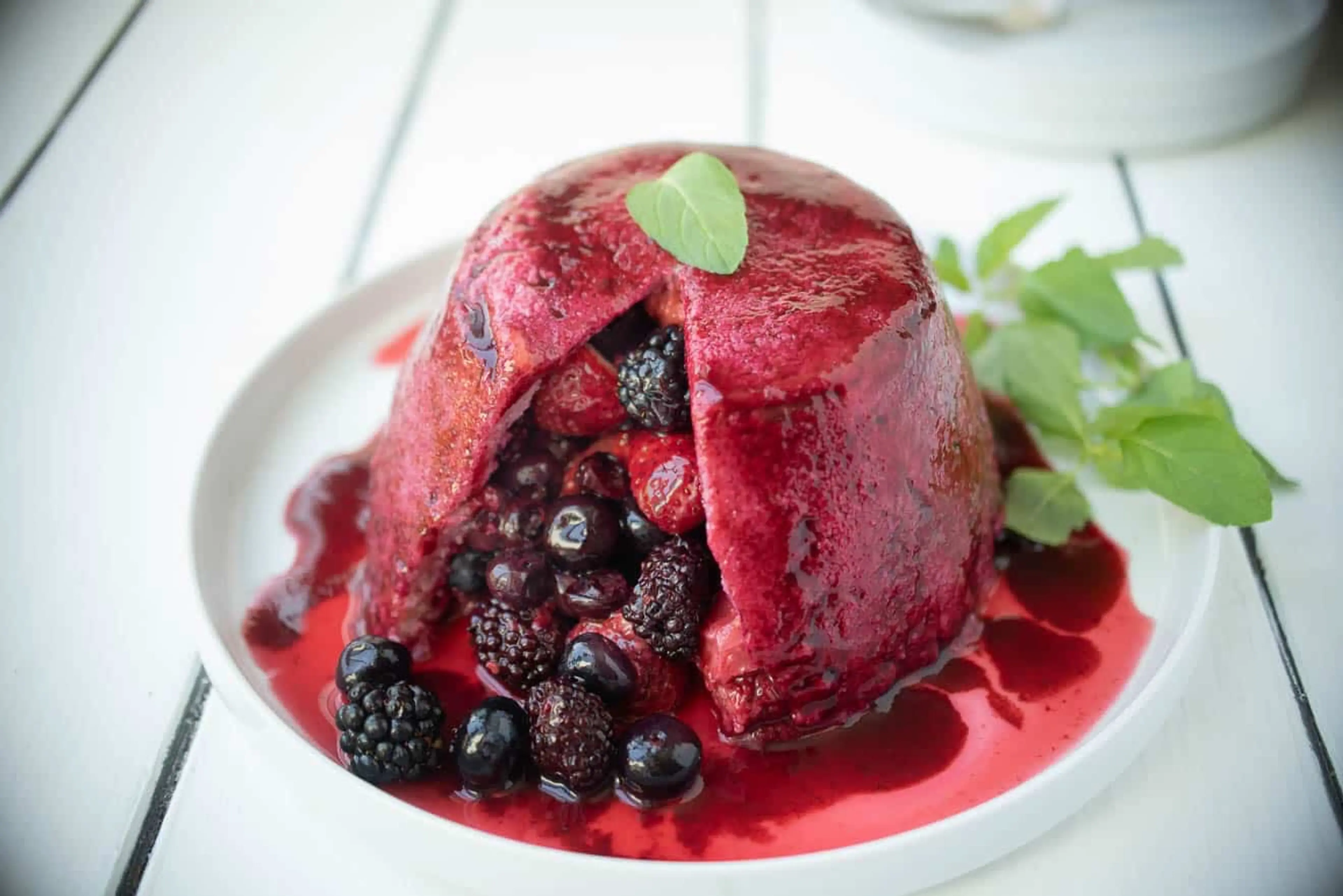 British Berry Summer Pudding