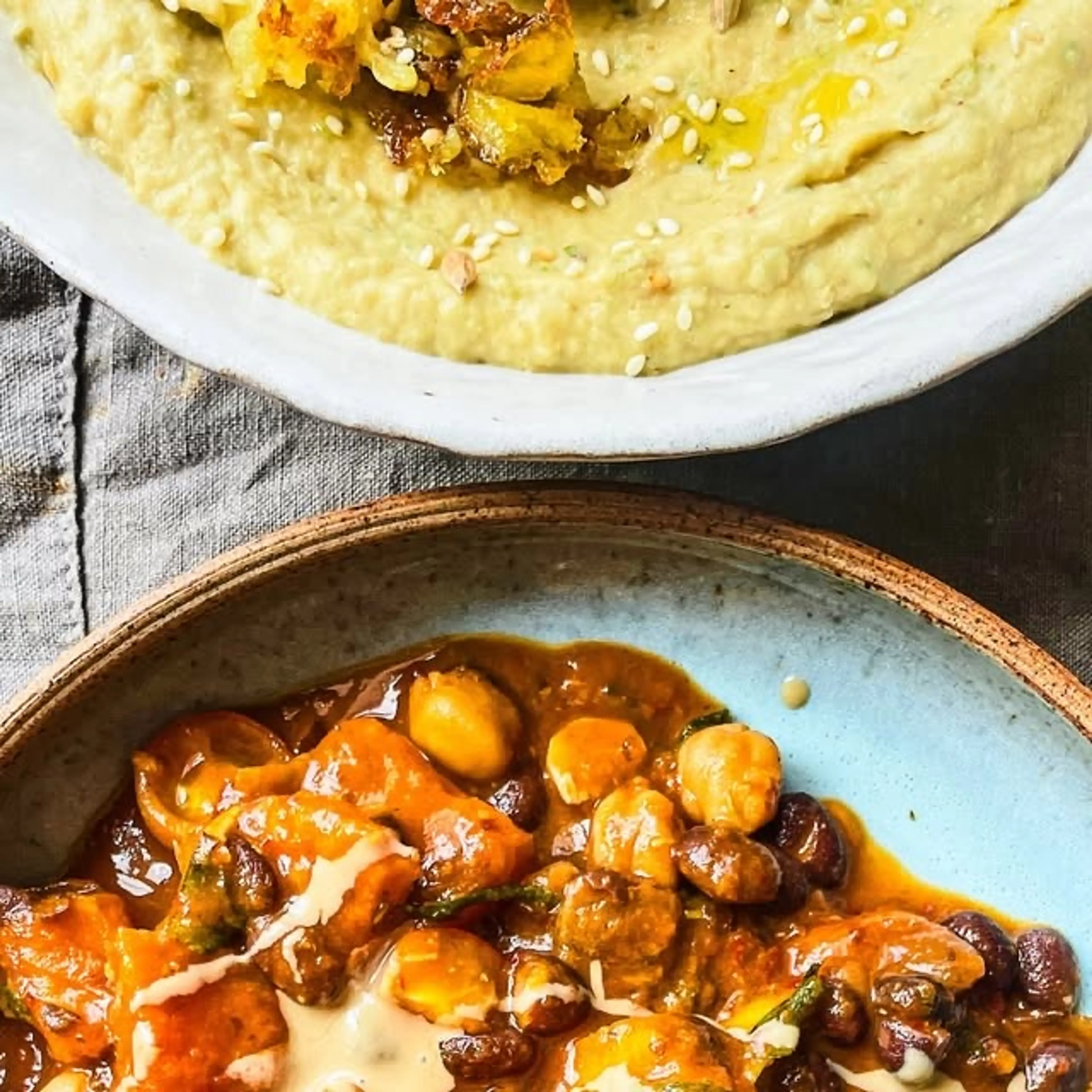 Sweet Potato, Black Bean & Chickpea