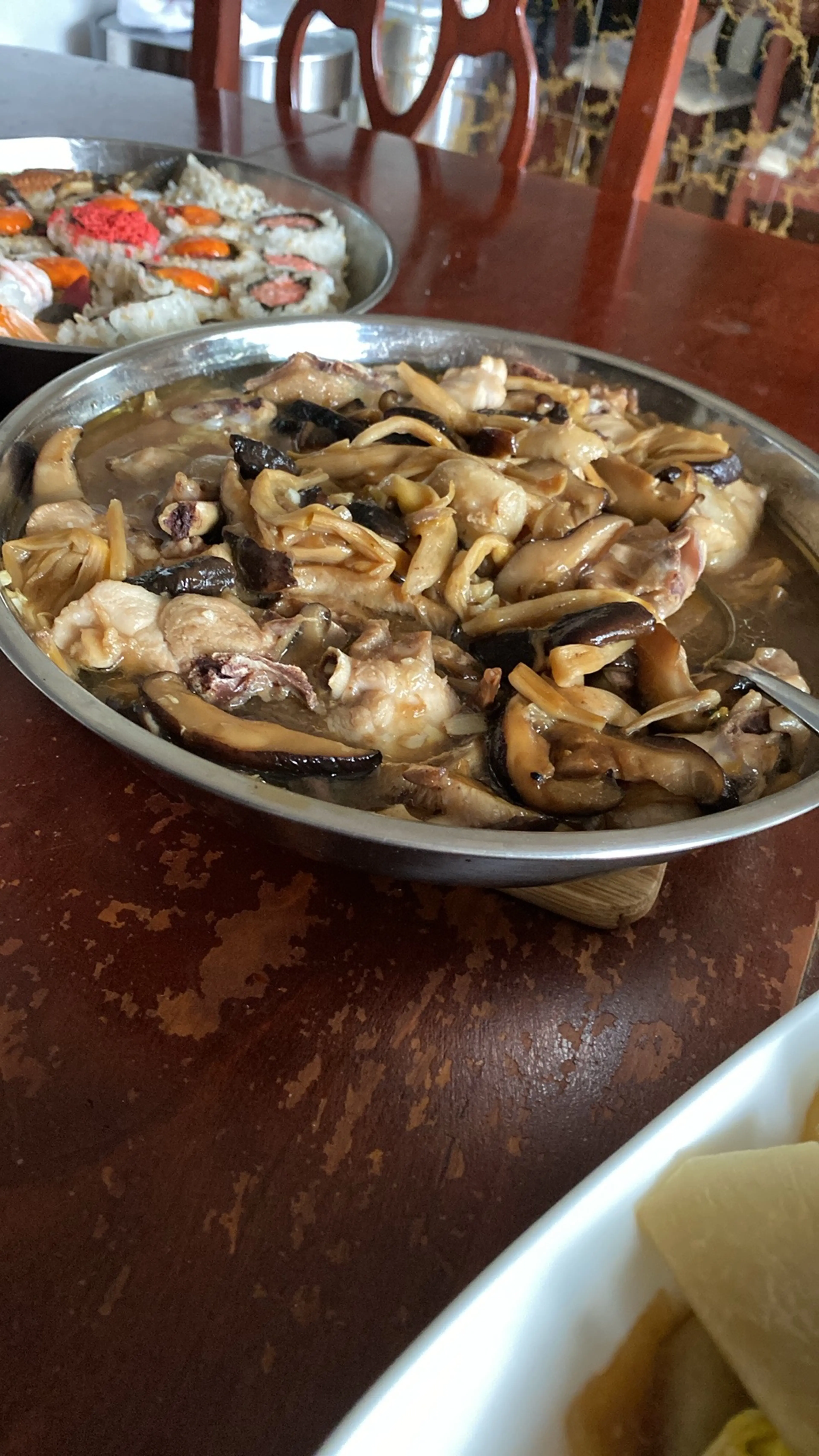 🍄‍🟫 Steamed Mushroom Chicken