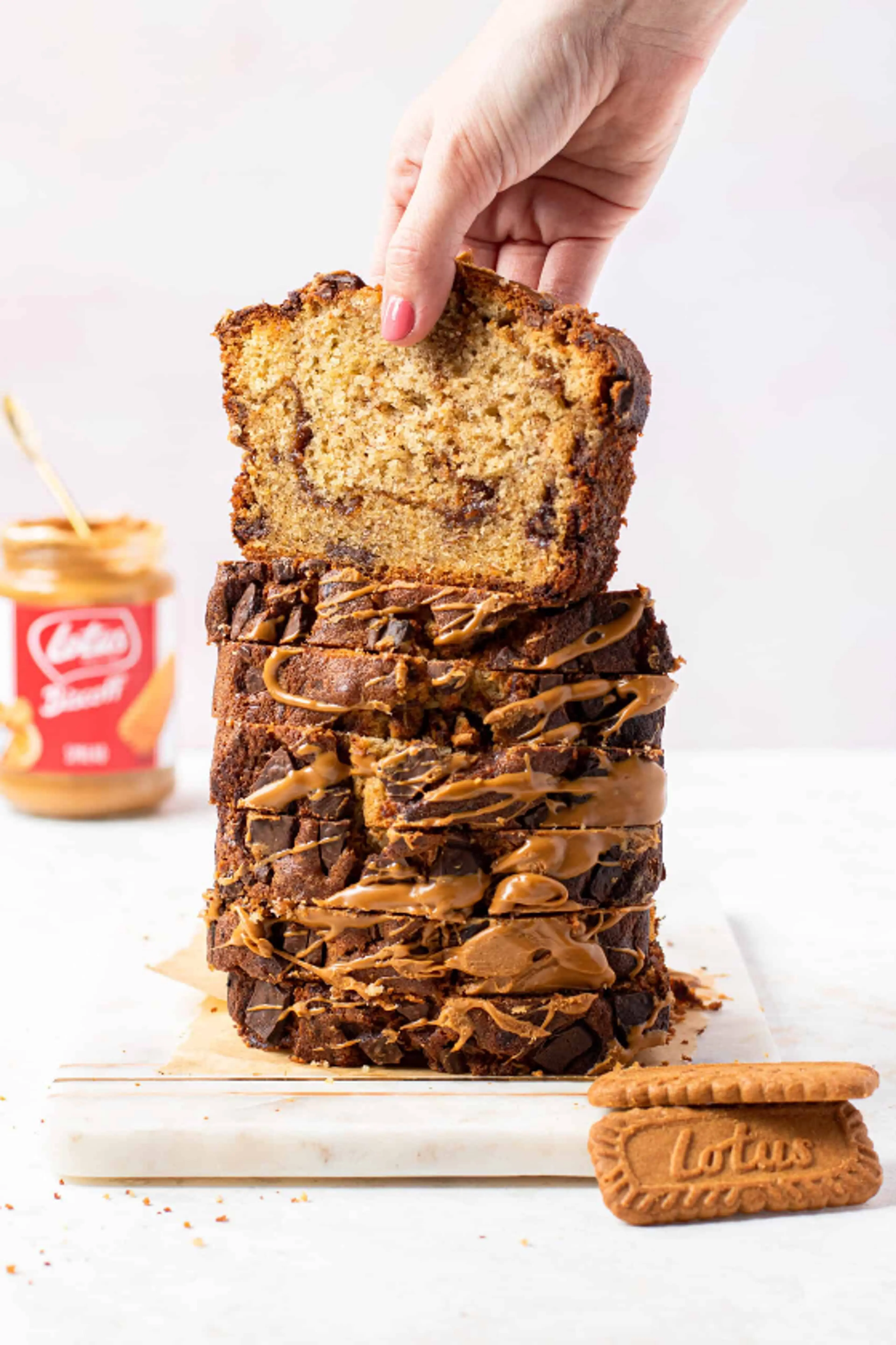Biscoff Banana Bread