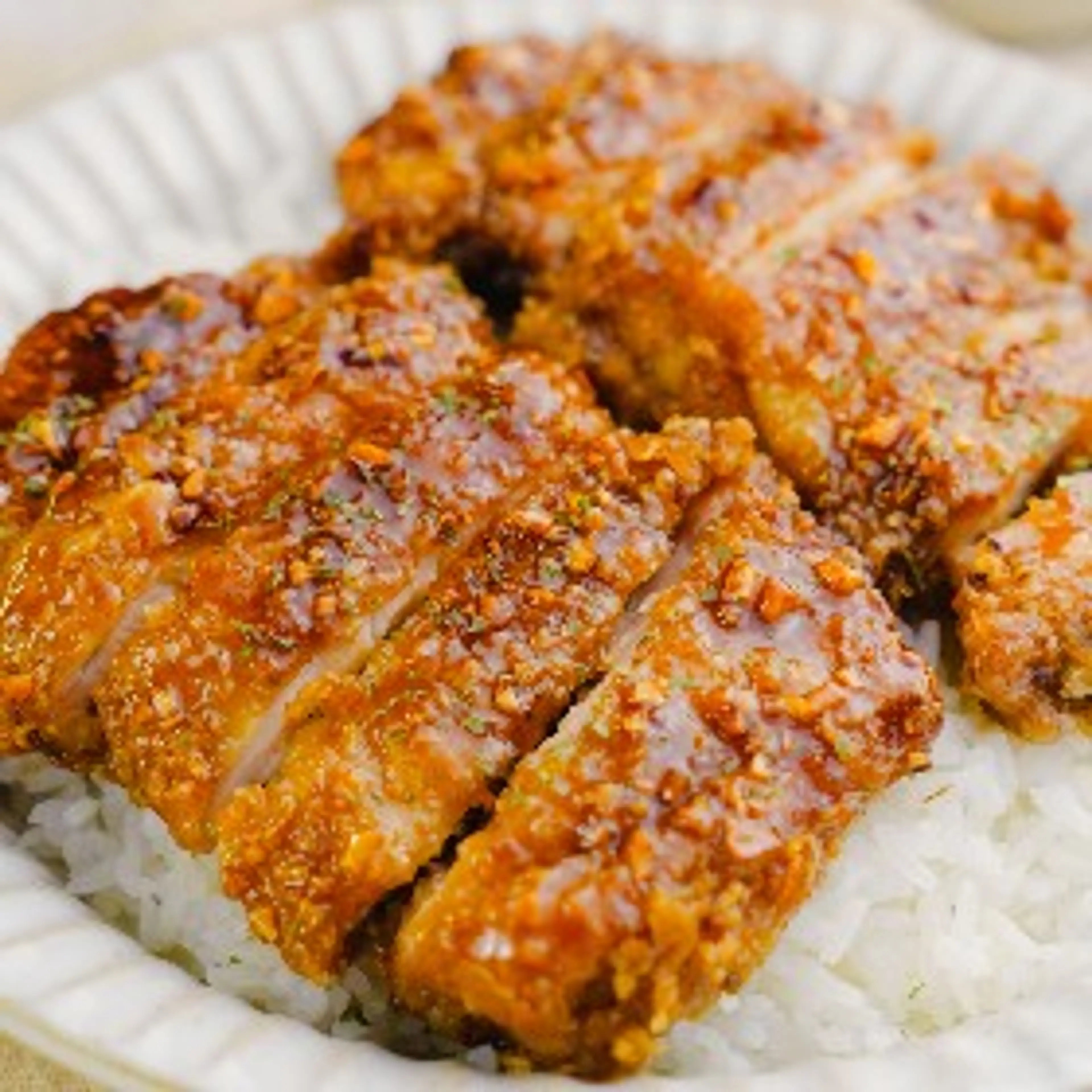 Honey Garlic Crispy Chicken