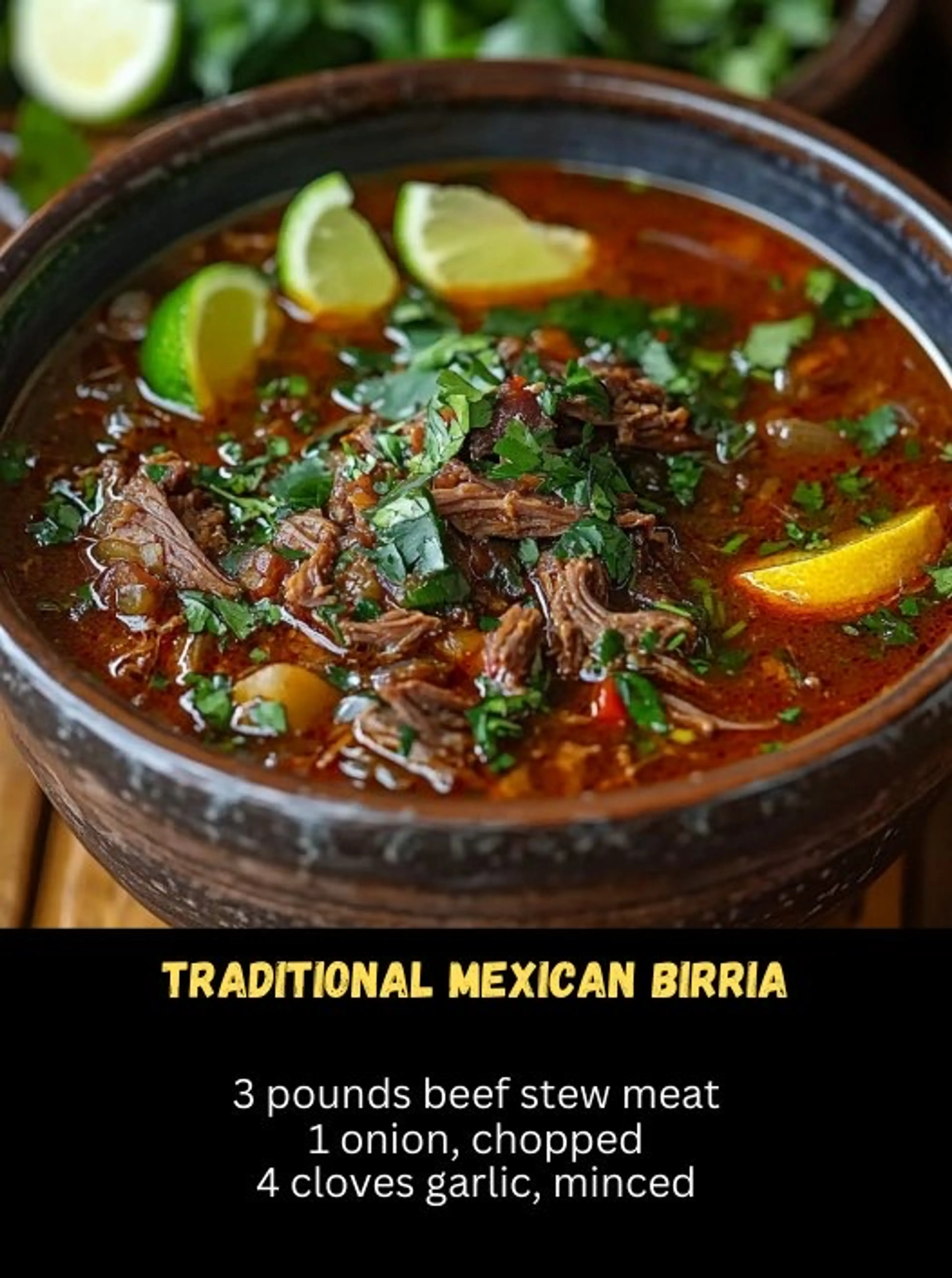 Traditional Mexican Birria