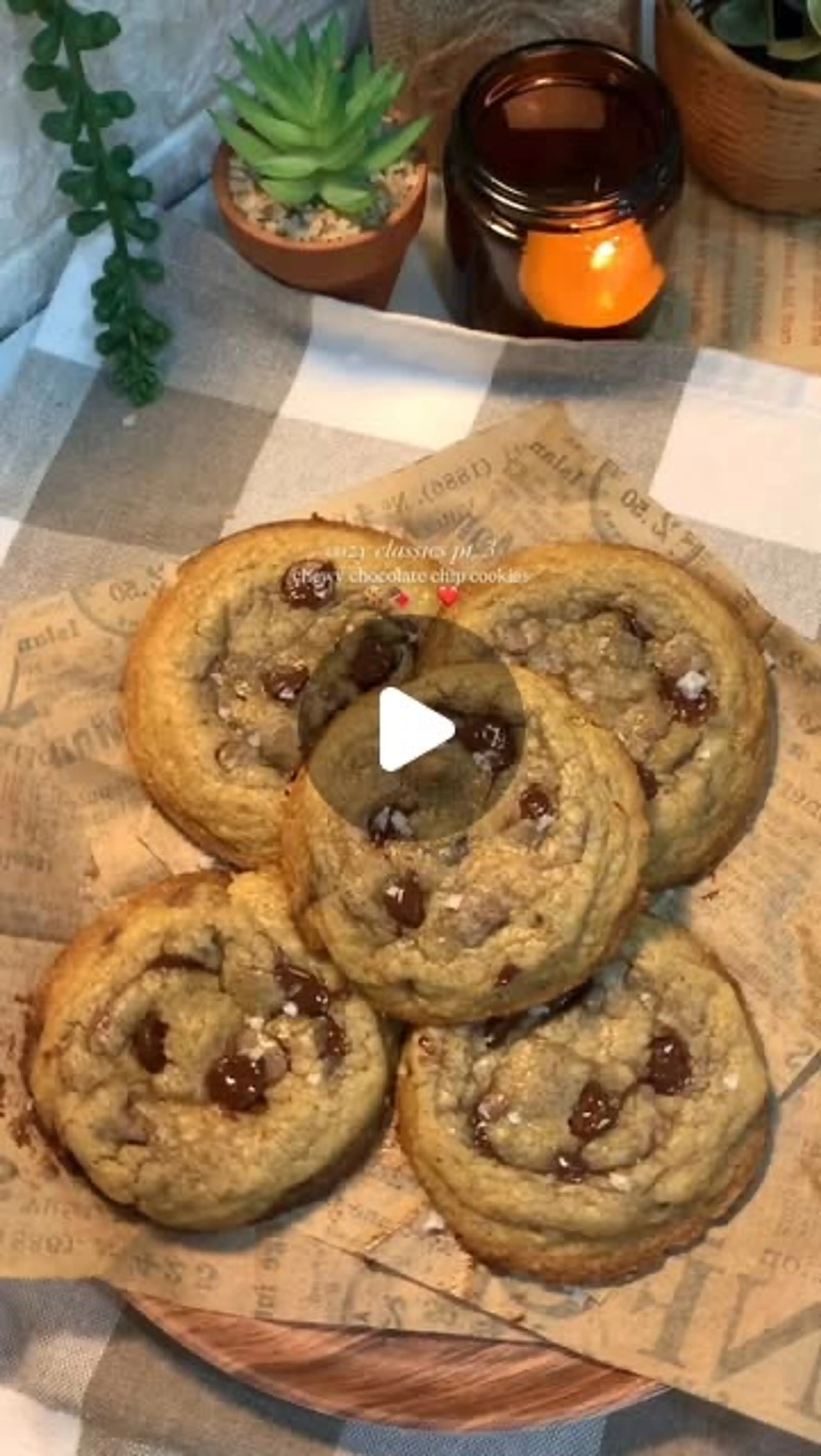 Classic, Chewy Chocolate Chip Cookies
