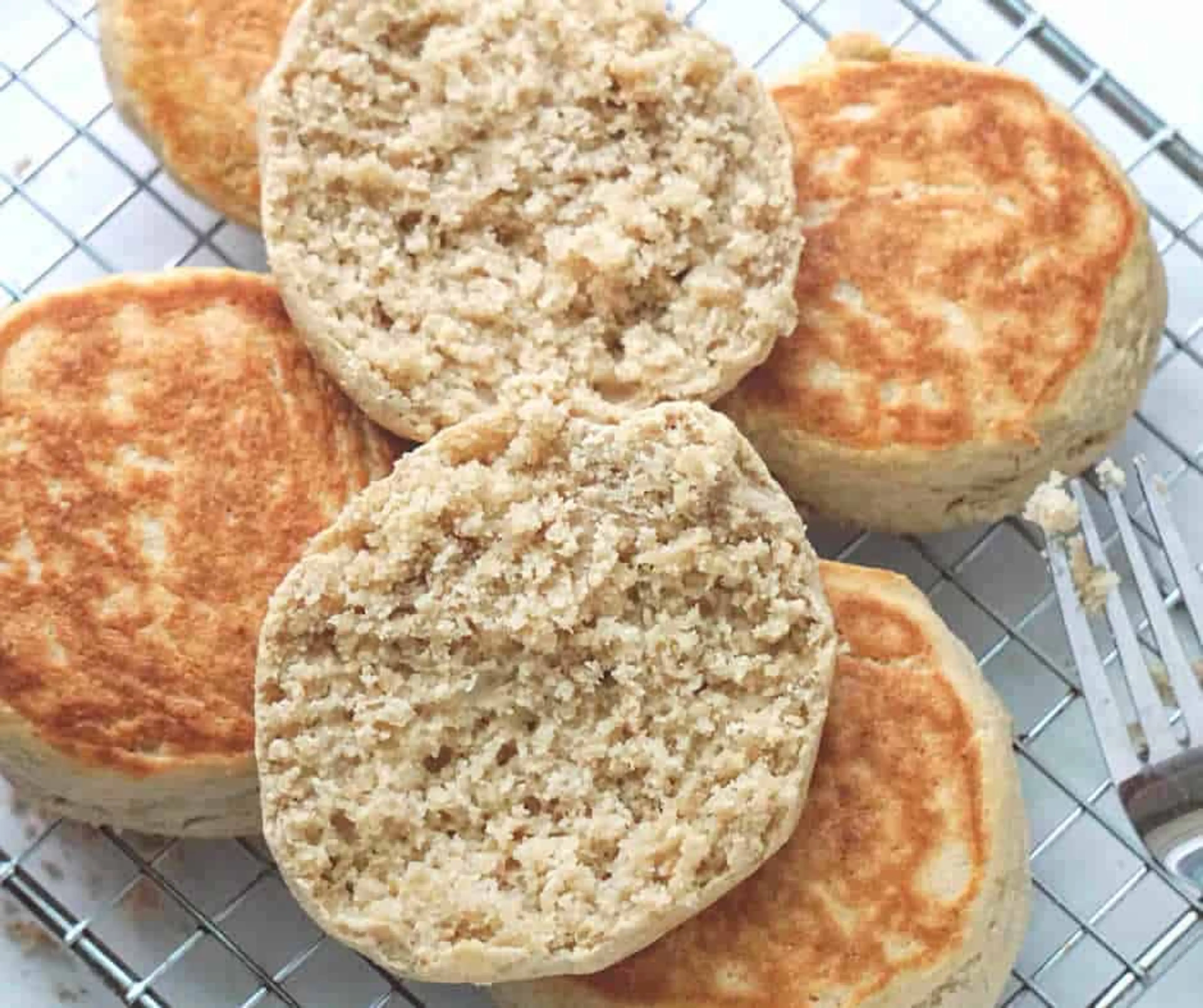 Gluten Free Sourdough English Muffins Recipe (Vegan) + Video