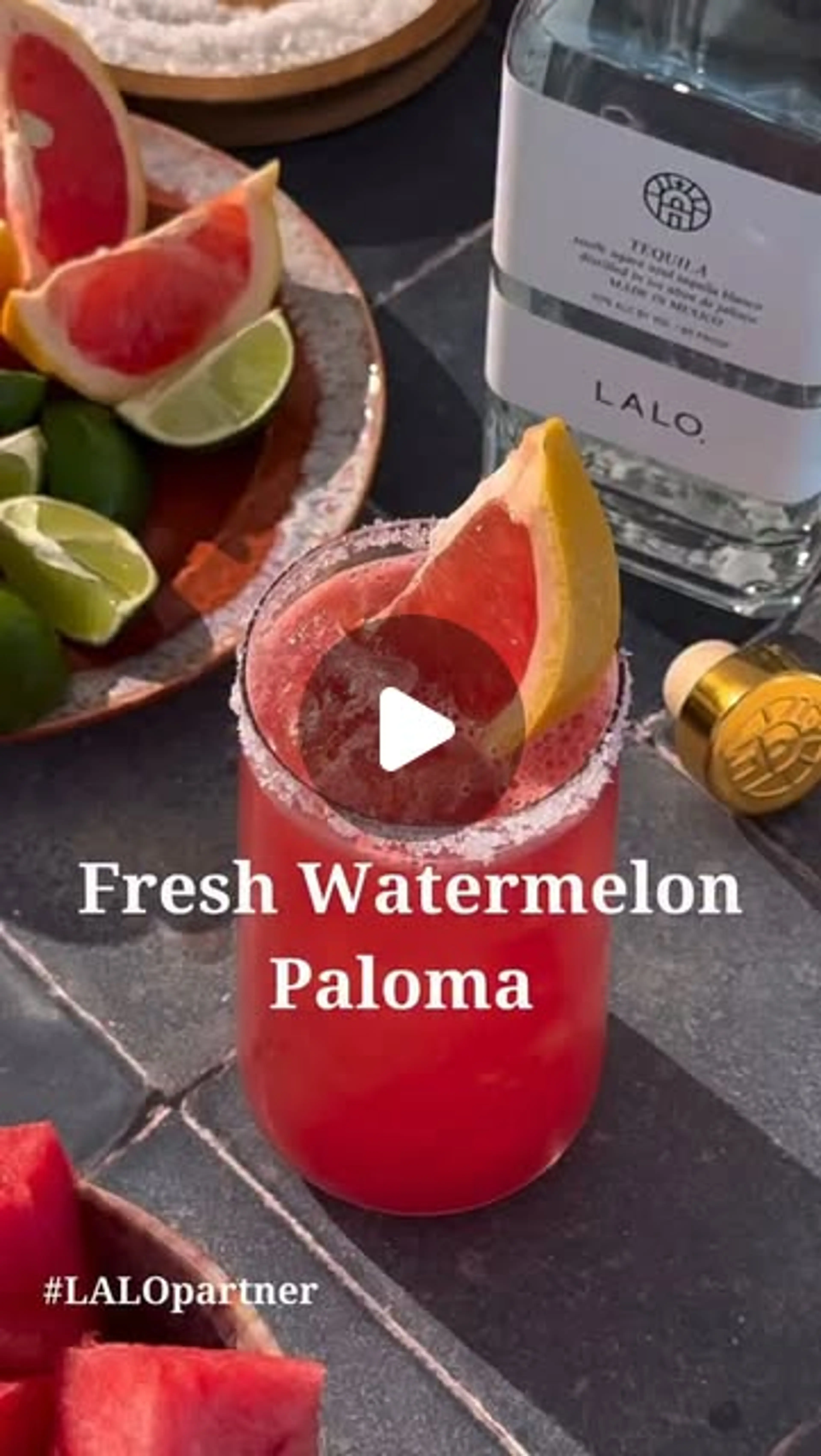 Fresh Watermelon Paloma