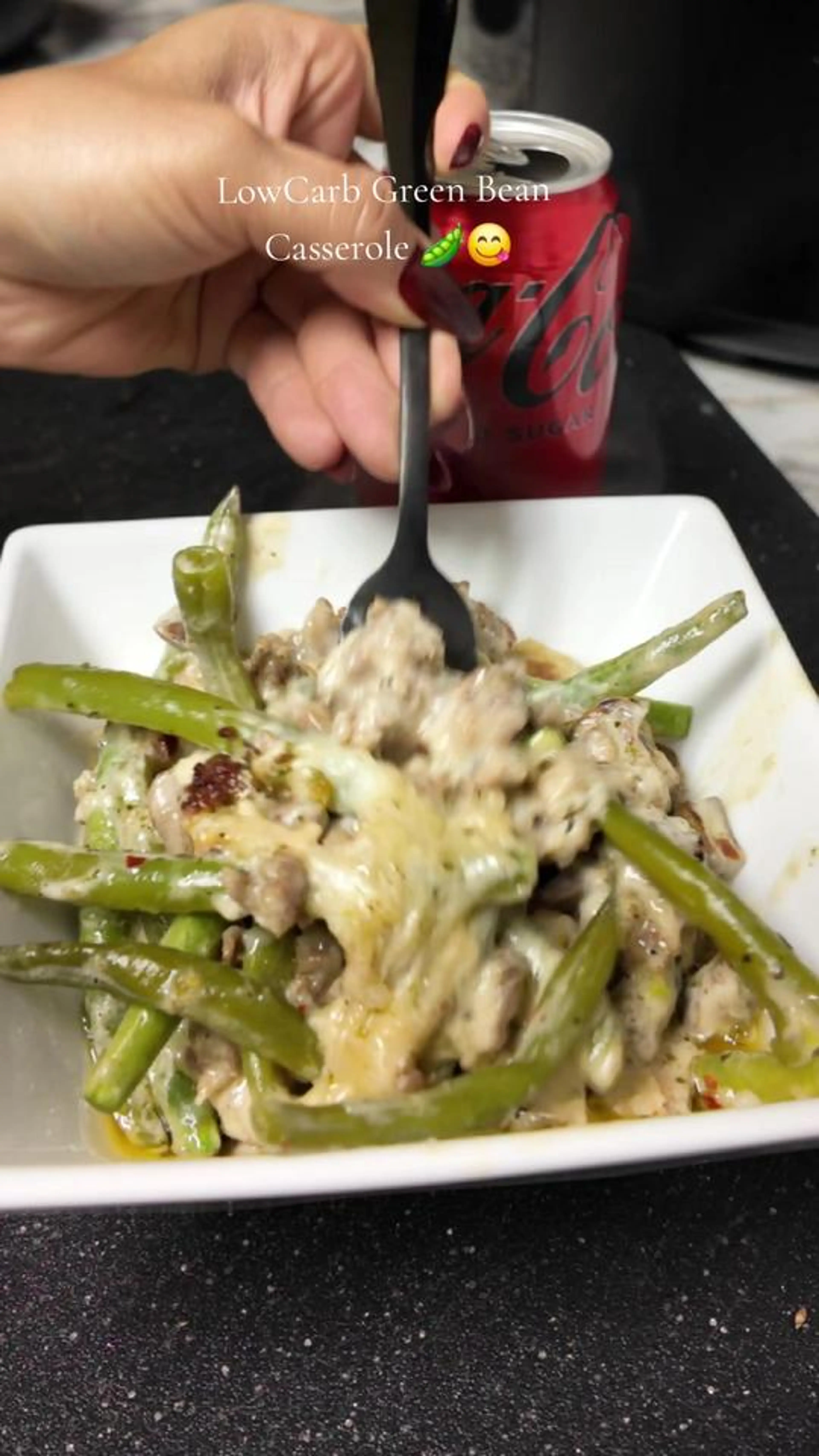 Low Carb Green Bean Casserole