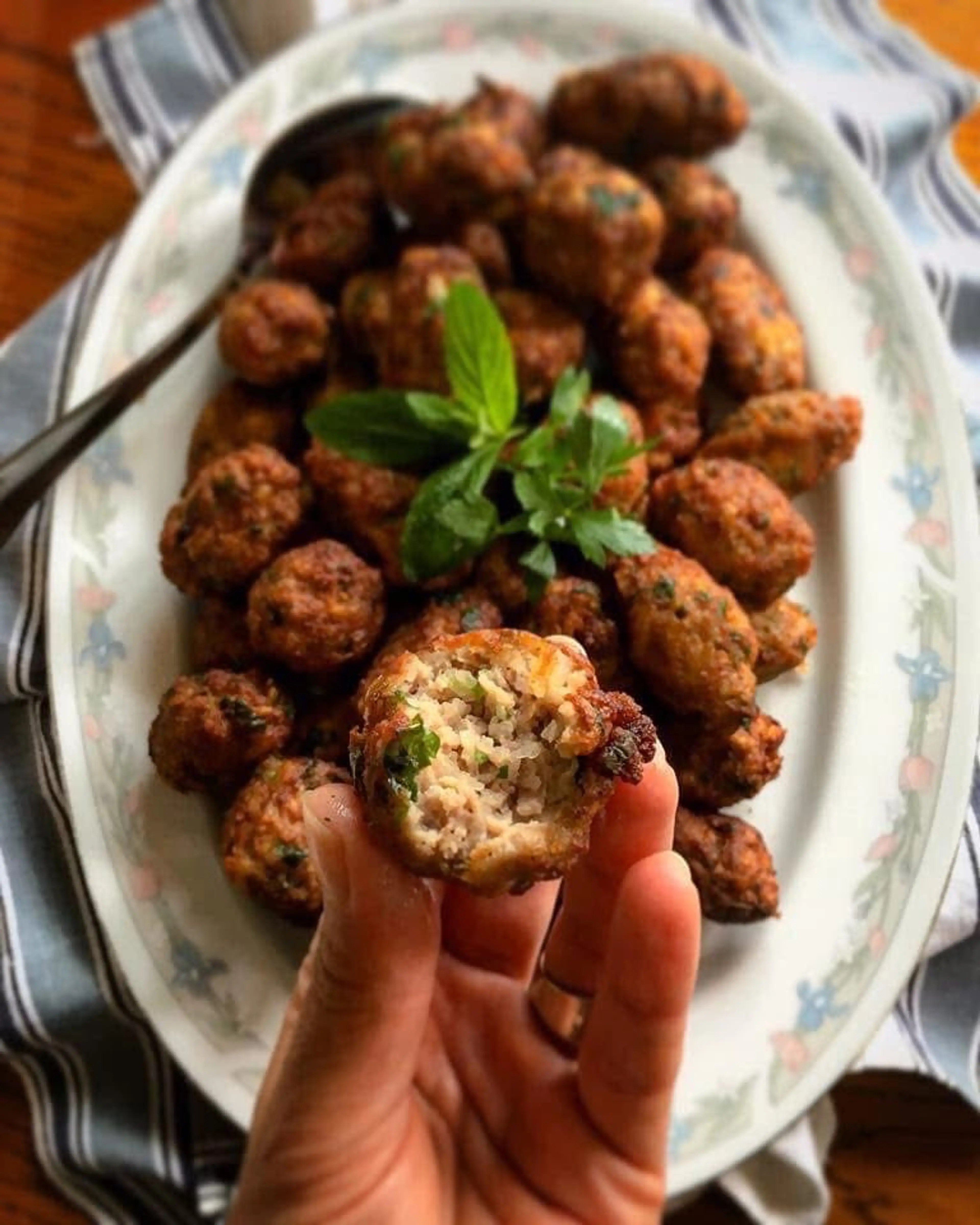 Turkish Chicken & Potato Cypriot Style Meatballs