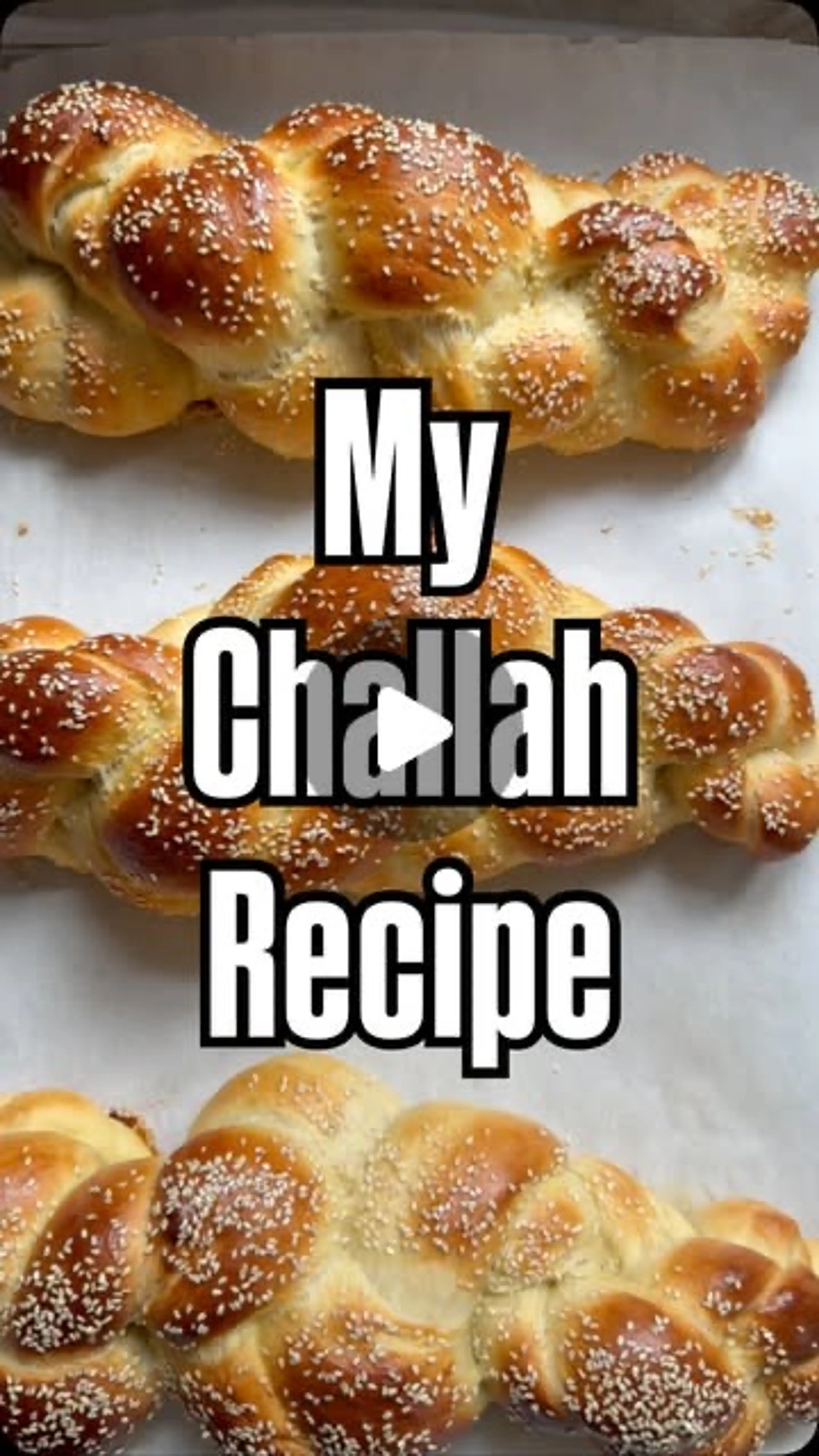 Erin’s Challah Recipe