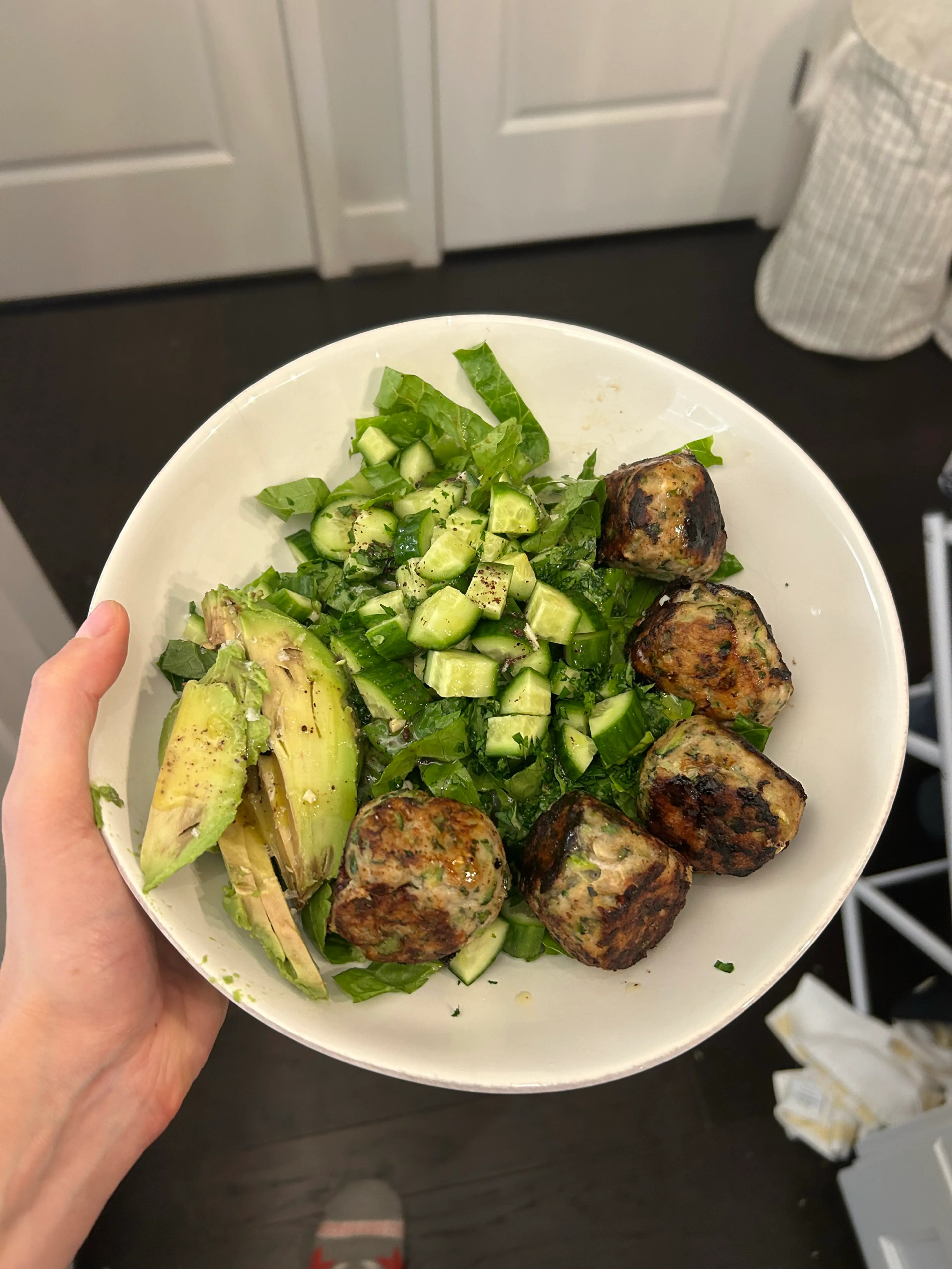Lebanese Chicken Meatballs