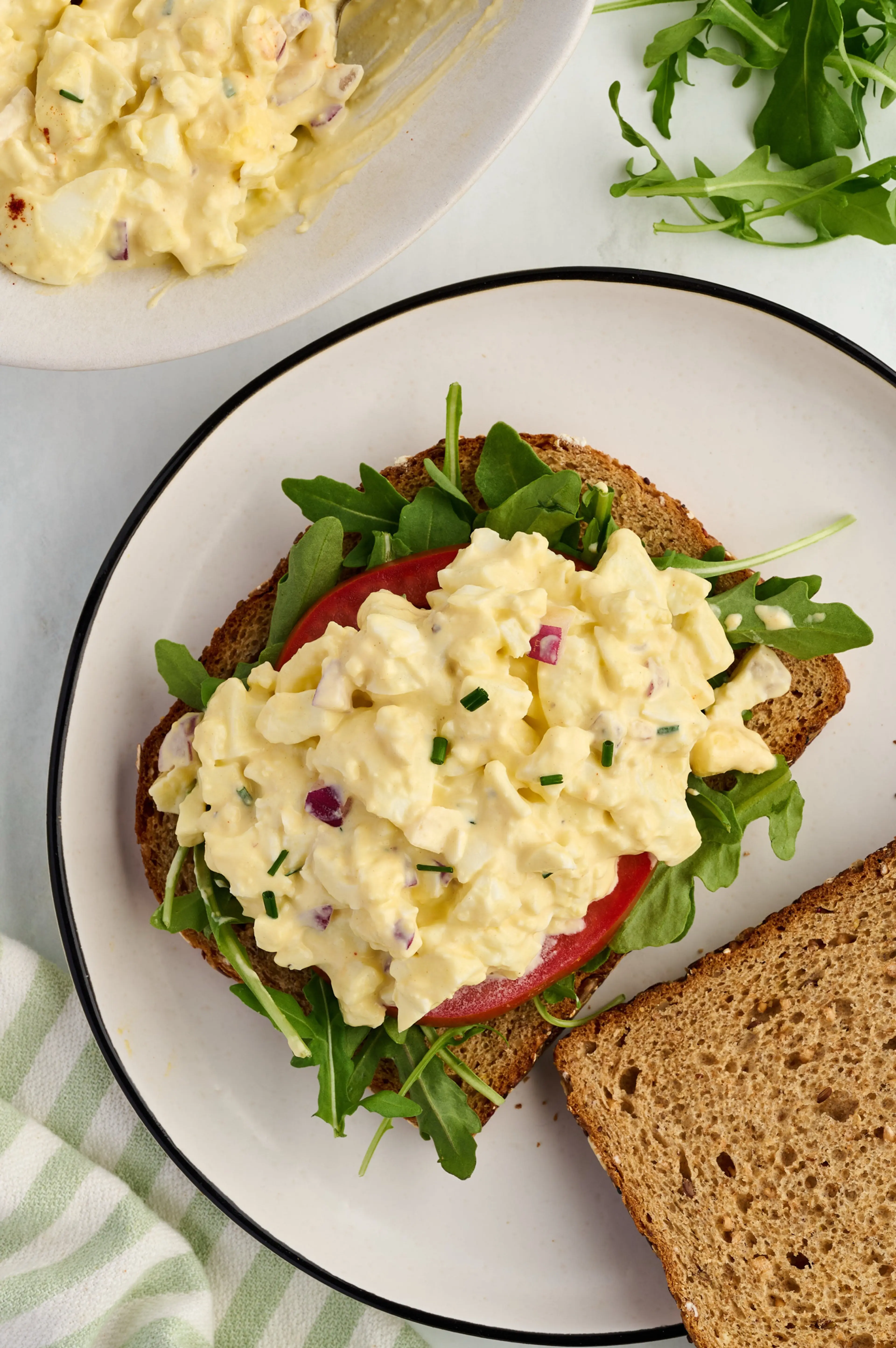 Creamy Egg Salad (Lightened-Up & Made Healthy)