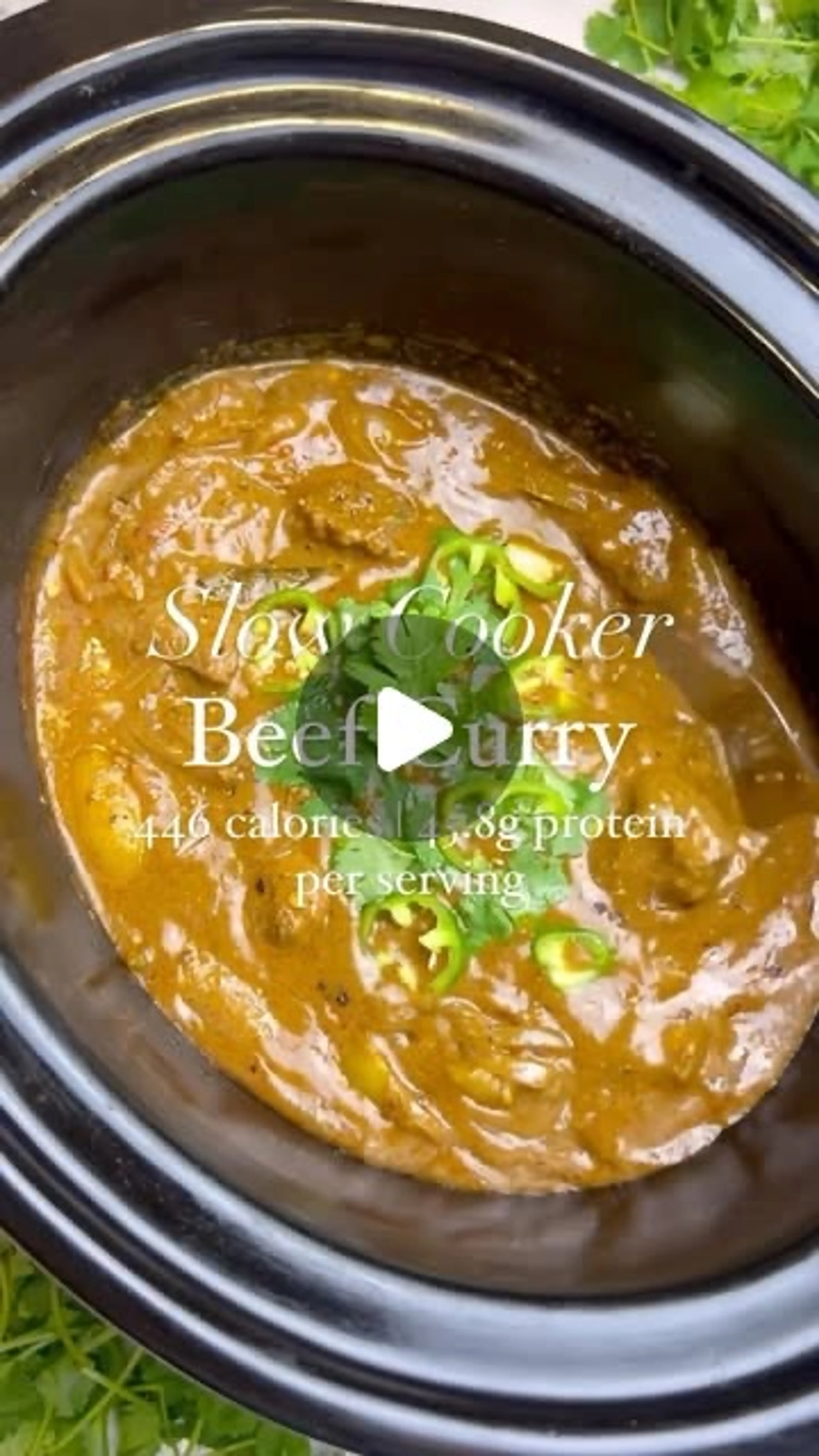 Slow Cooker Beef Curry, Follow @archerkitchen for More