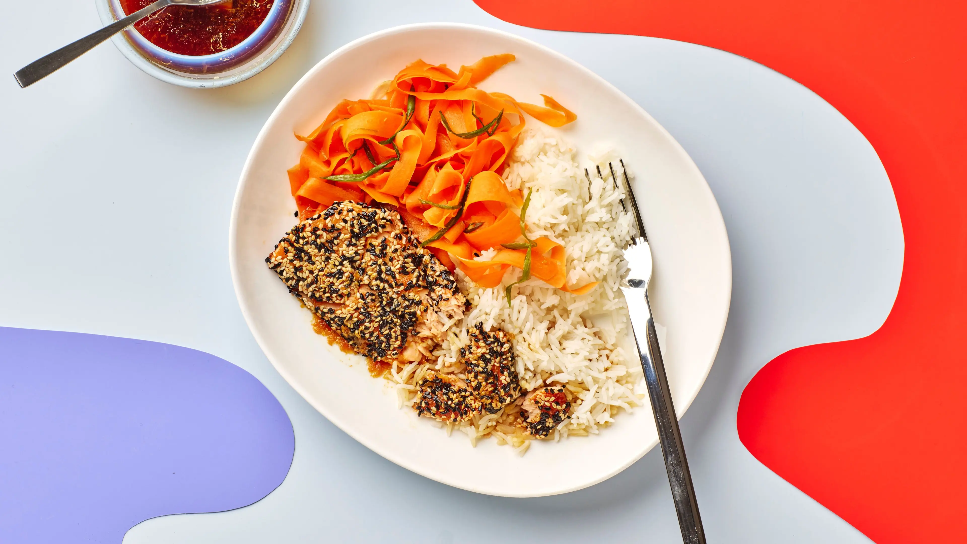 Sesame-Crusted Salmon Bowls