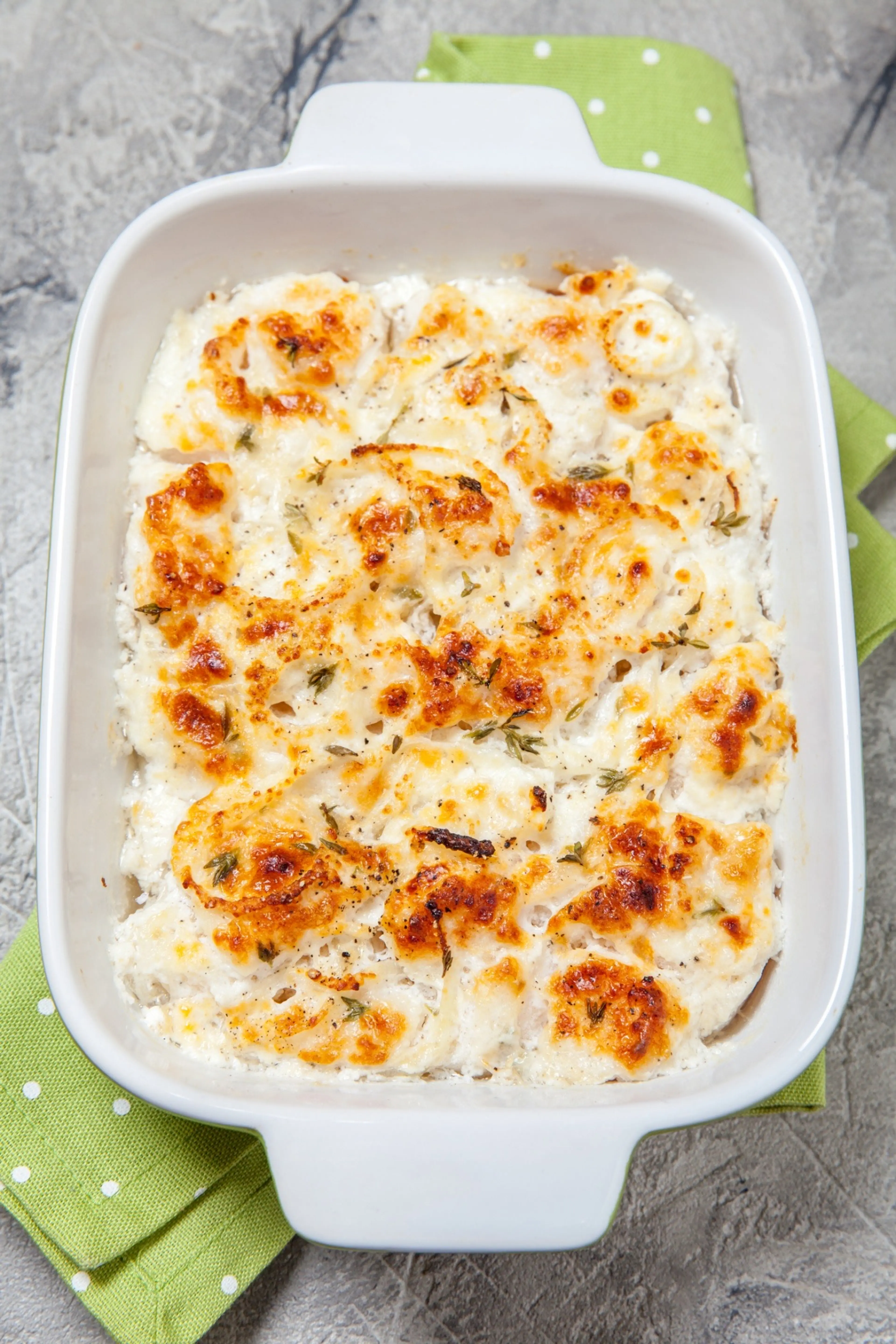 Chicken Kale Potato Gratin