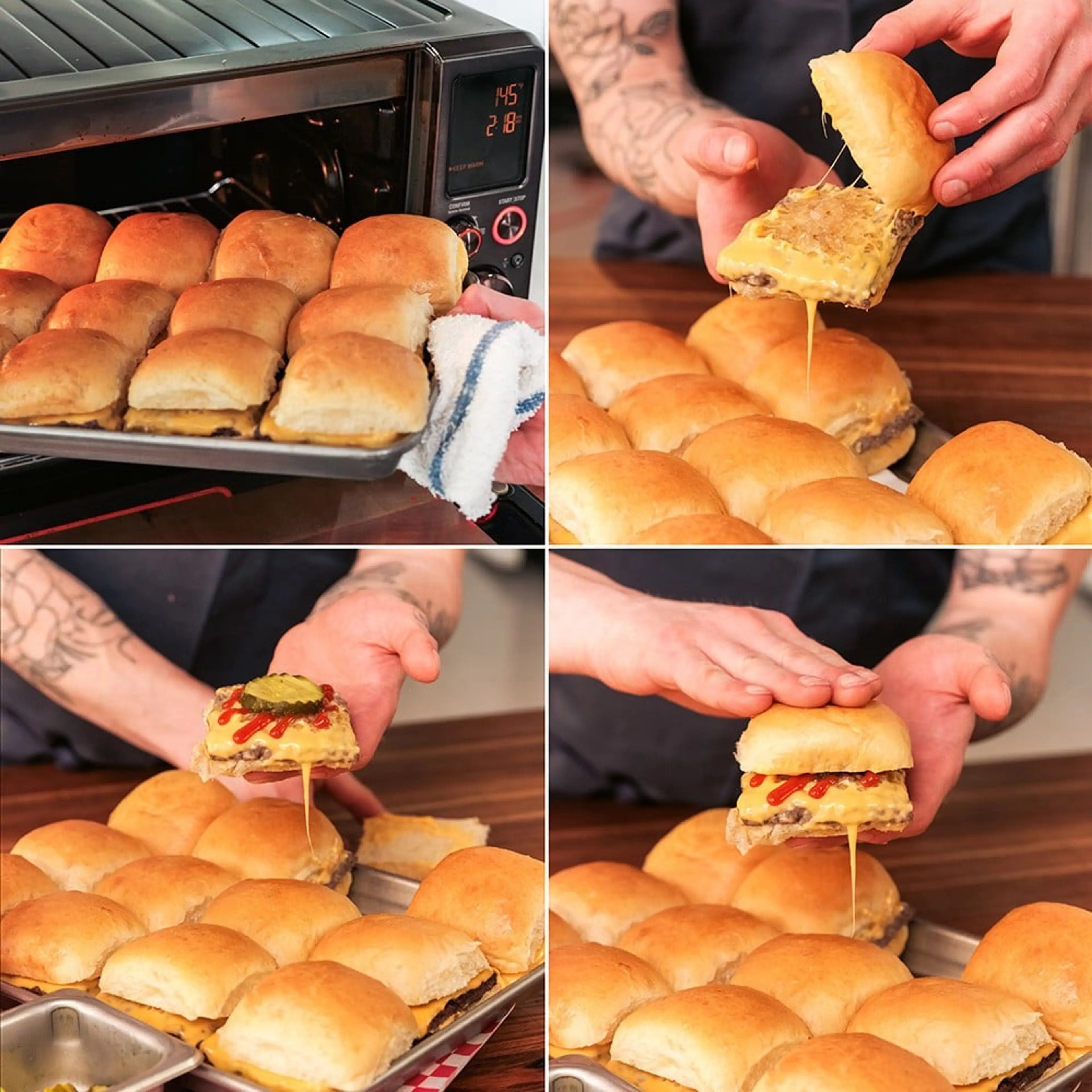 White Castle-Style Sliders