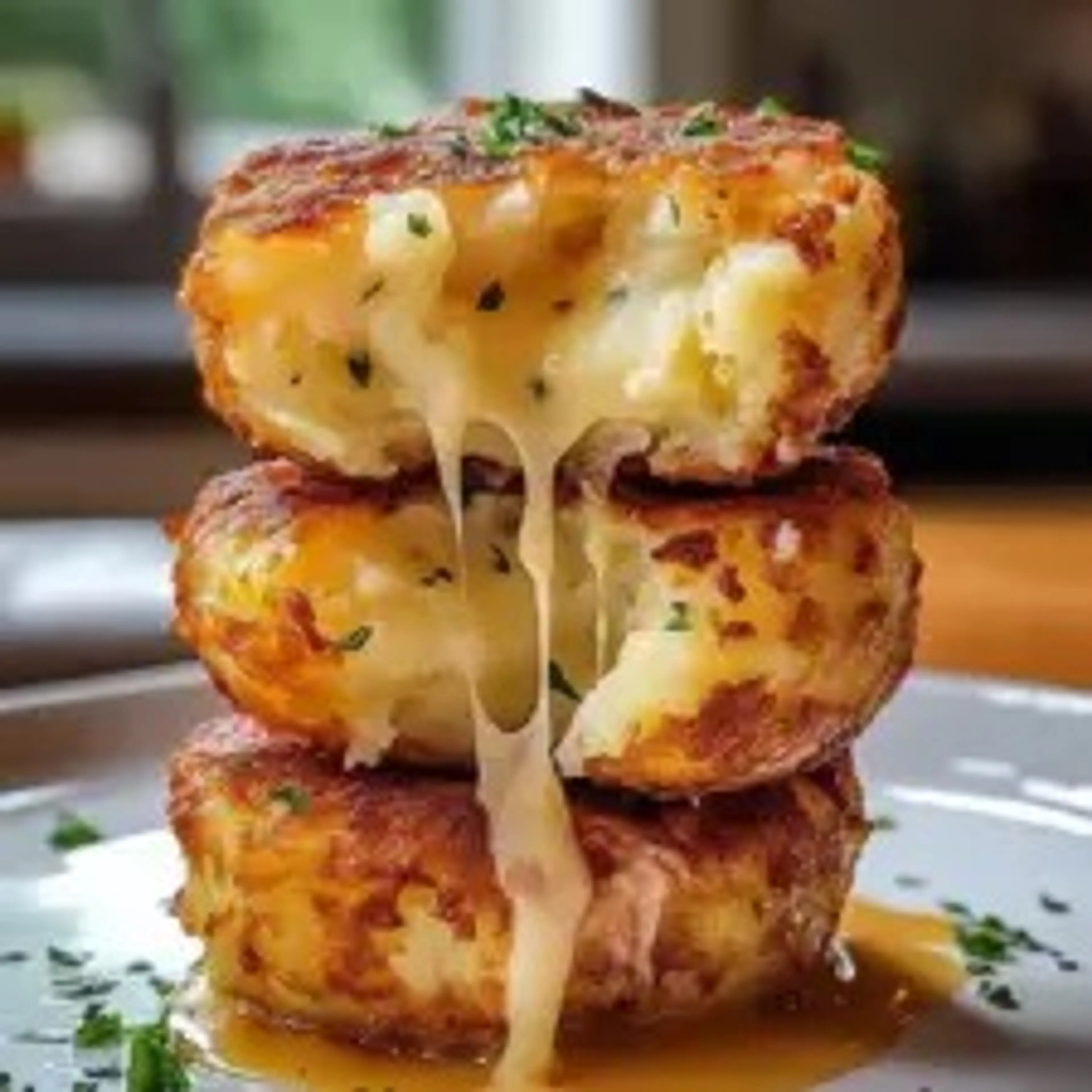 Mashed Potato Cheese Puffs