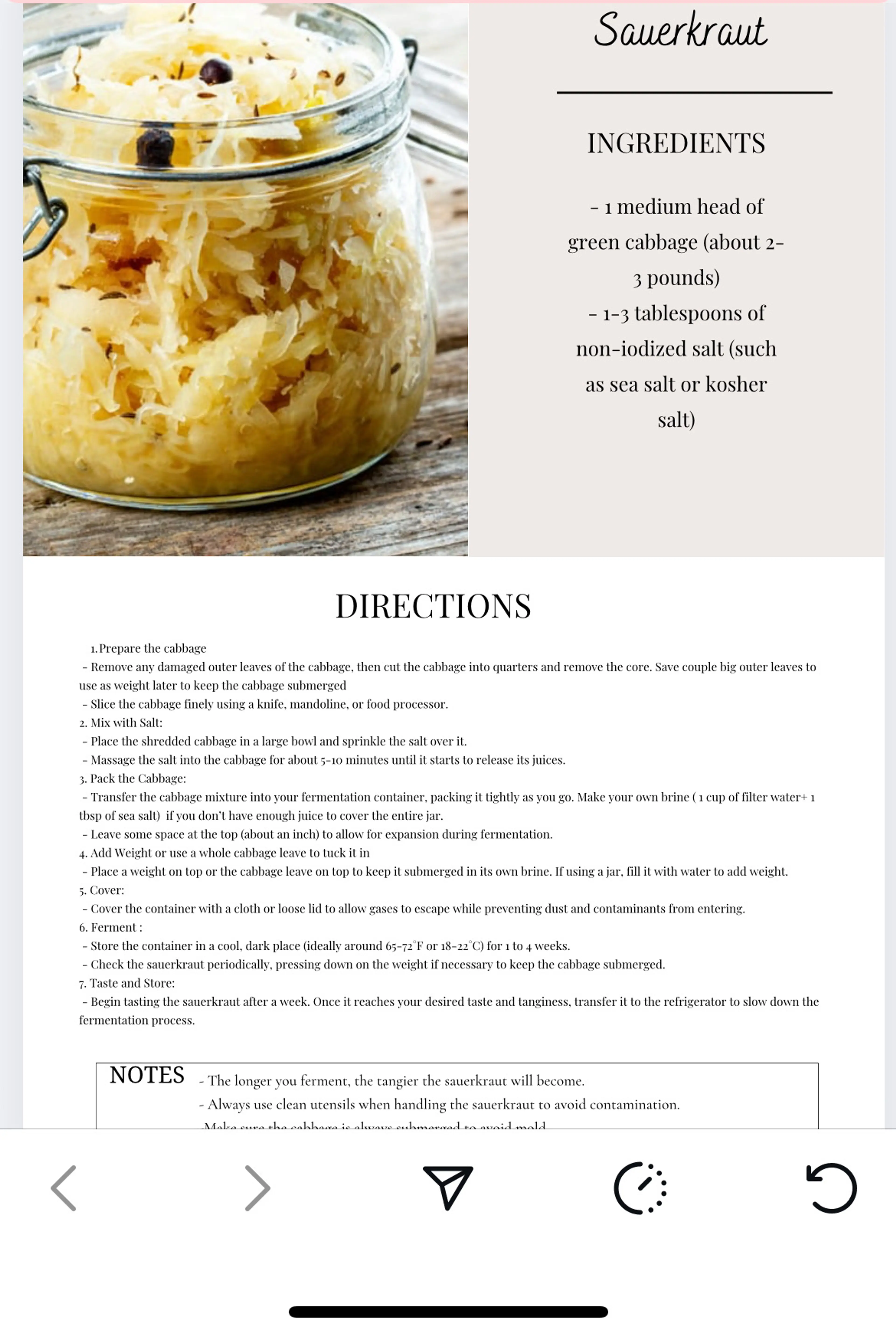 Sauerkraut
