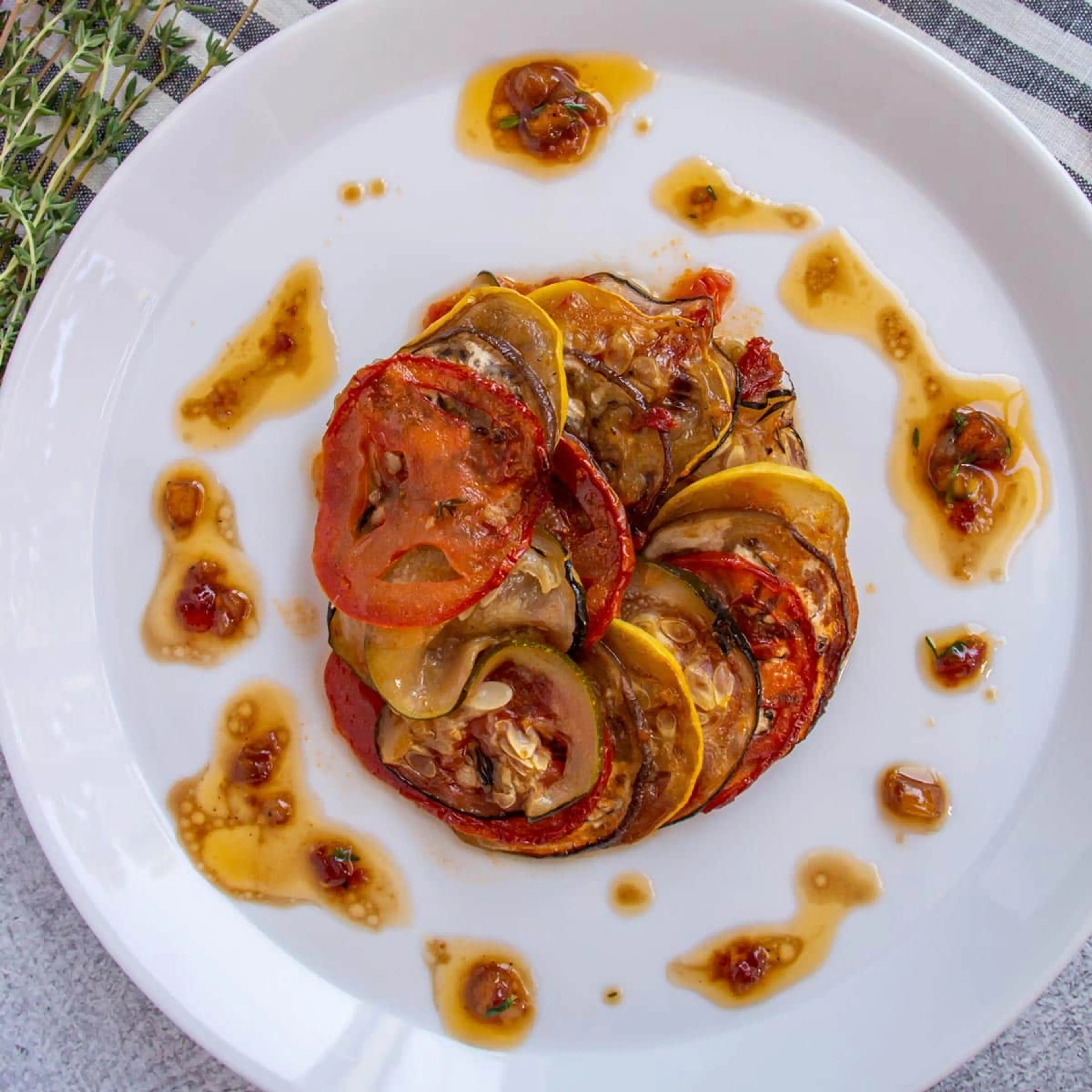 Confit Byaldi (Thomas Keller's Ratatouille)