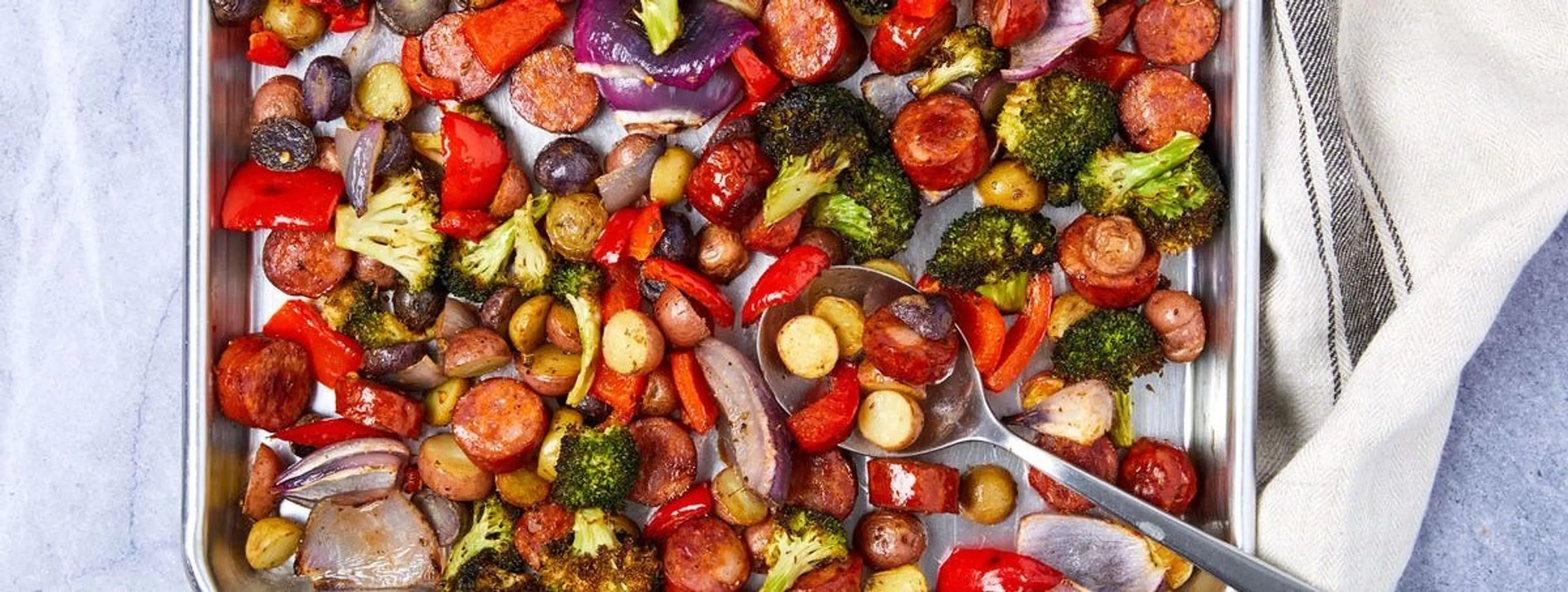 Sheet Pan Sausage & Vegetables