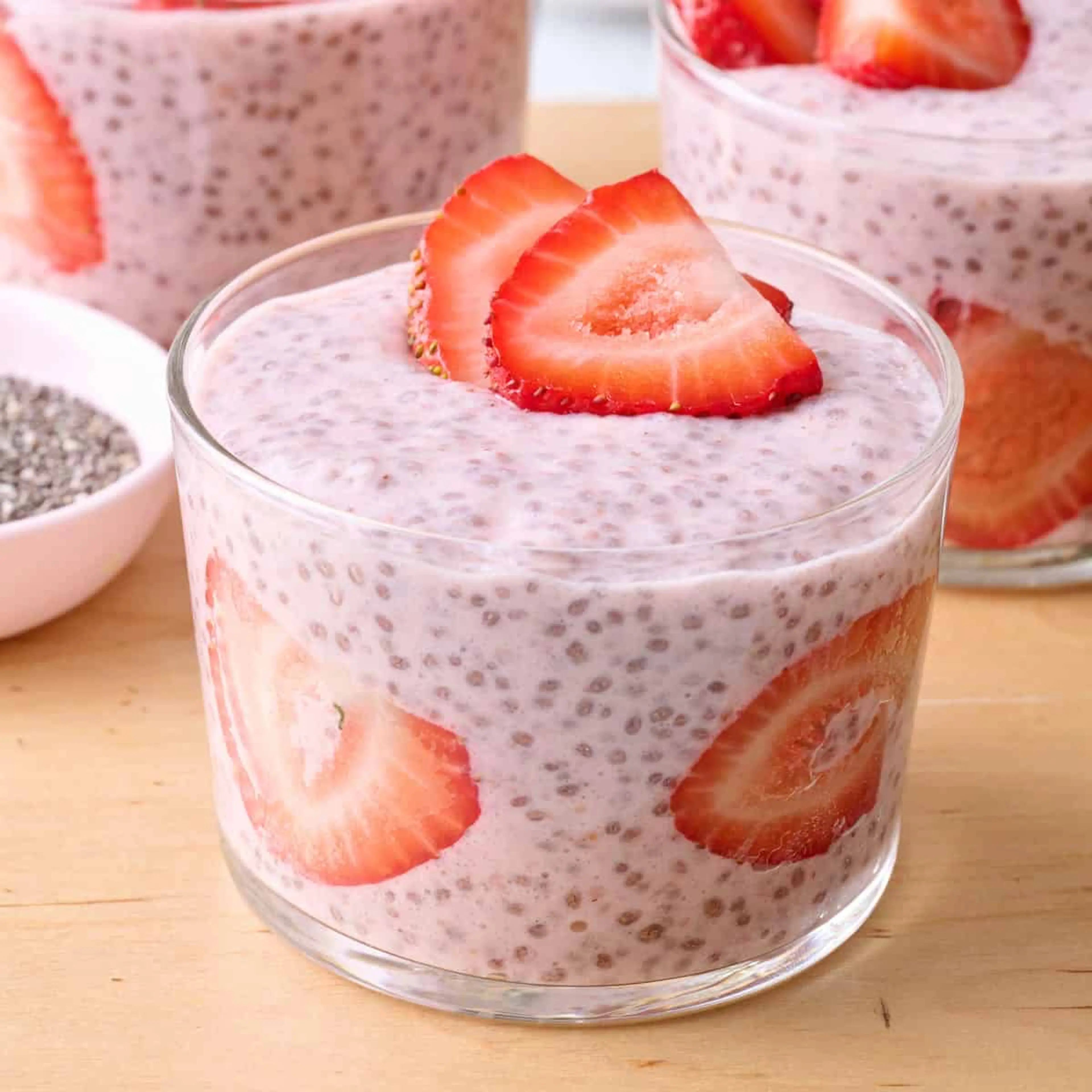 Strawberry Chia Pudding