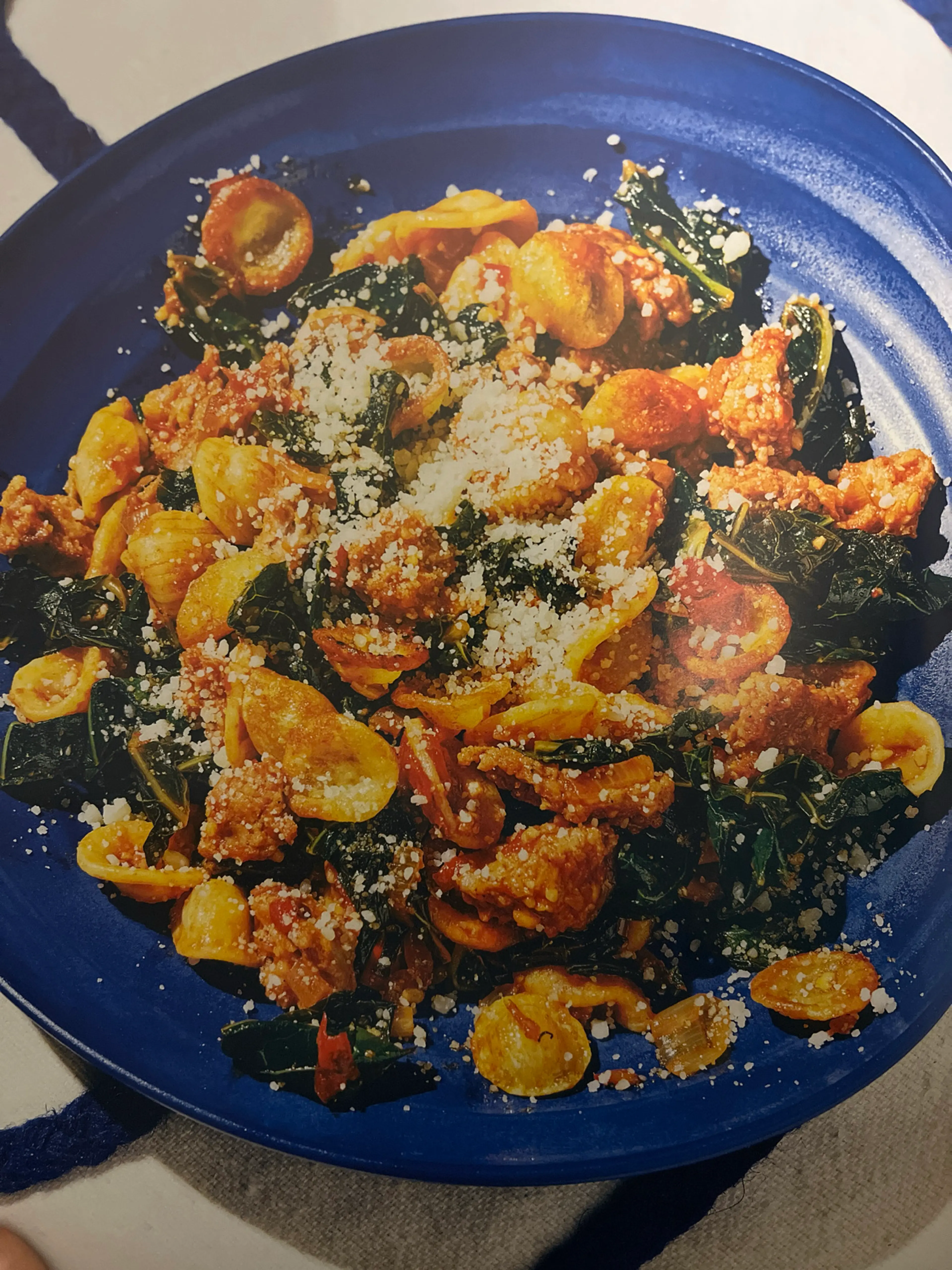 Crispy Orecchiette W Sausage And Ragu