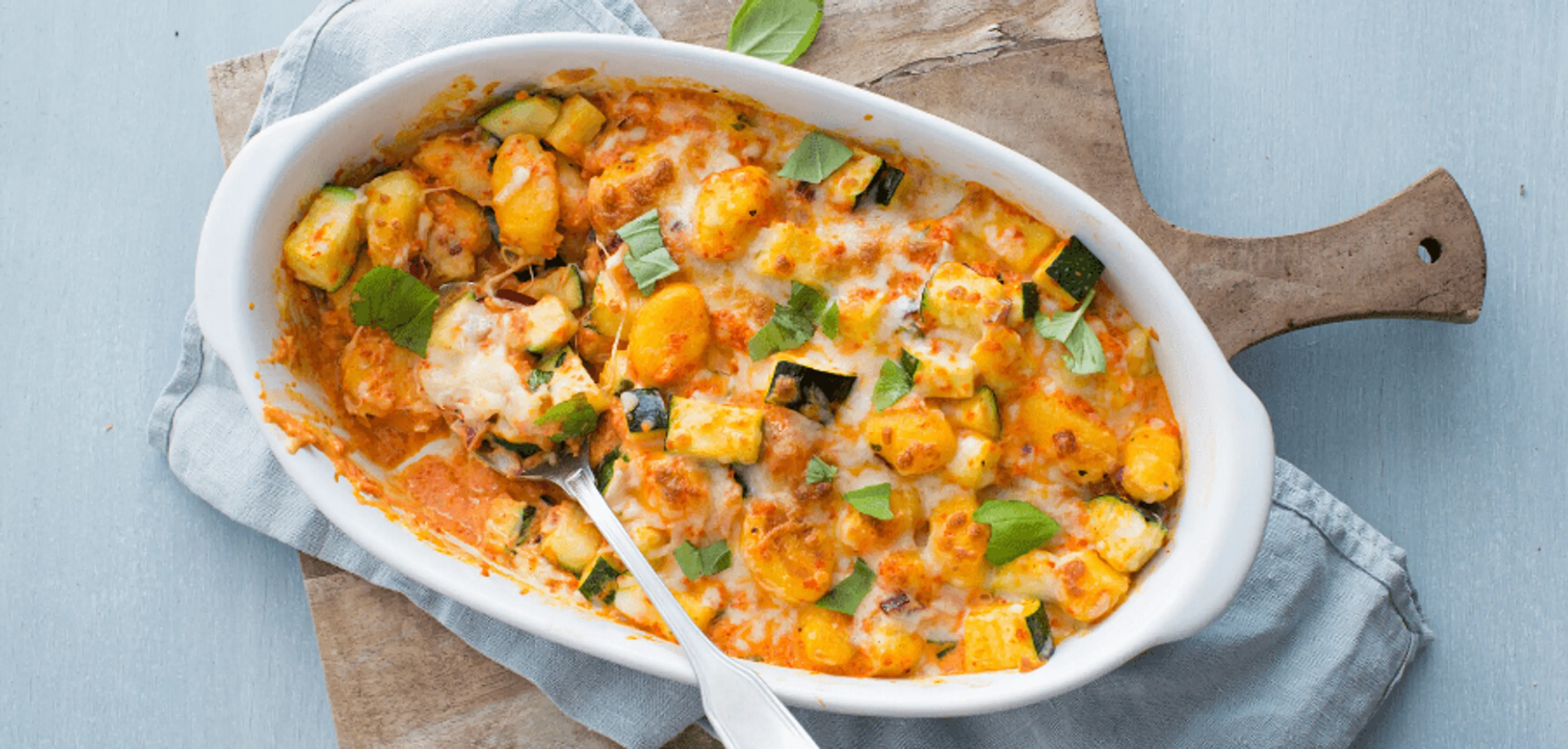 Gratinated Gnocchi Casserole