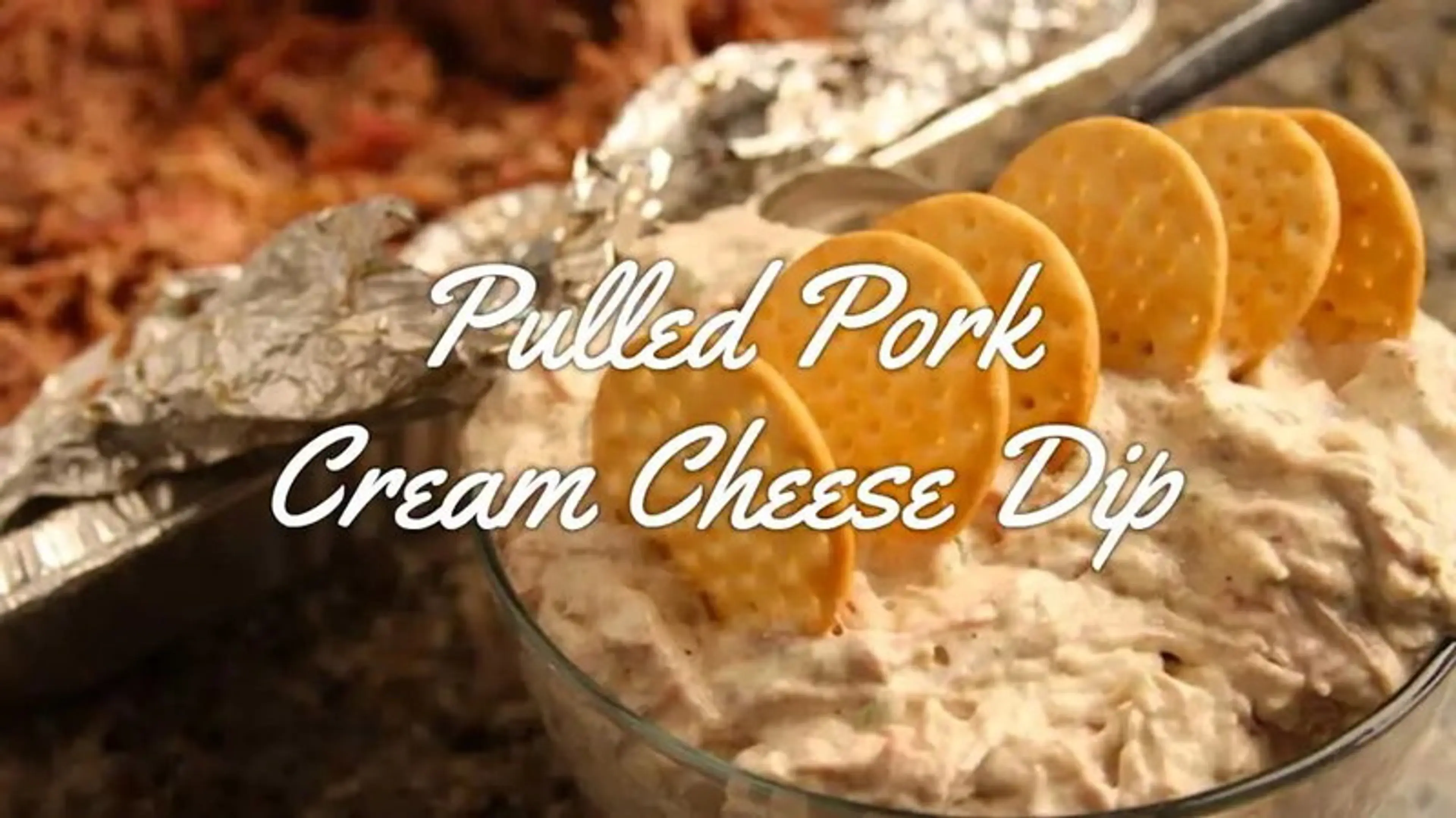 Pulled Pork Cream Cheese Dip