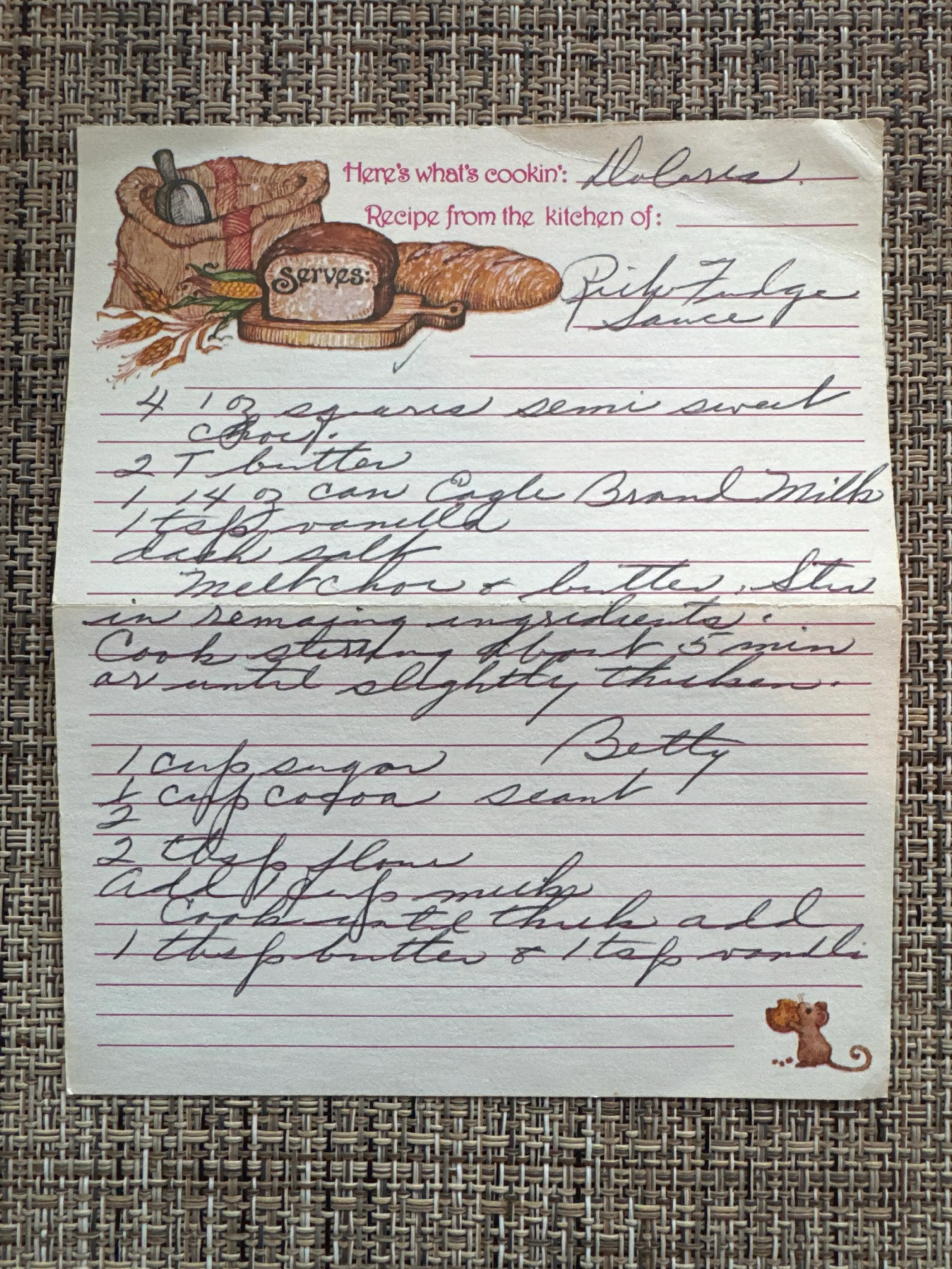 Rich Fudge Sauce