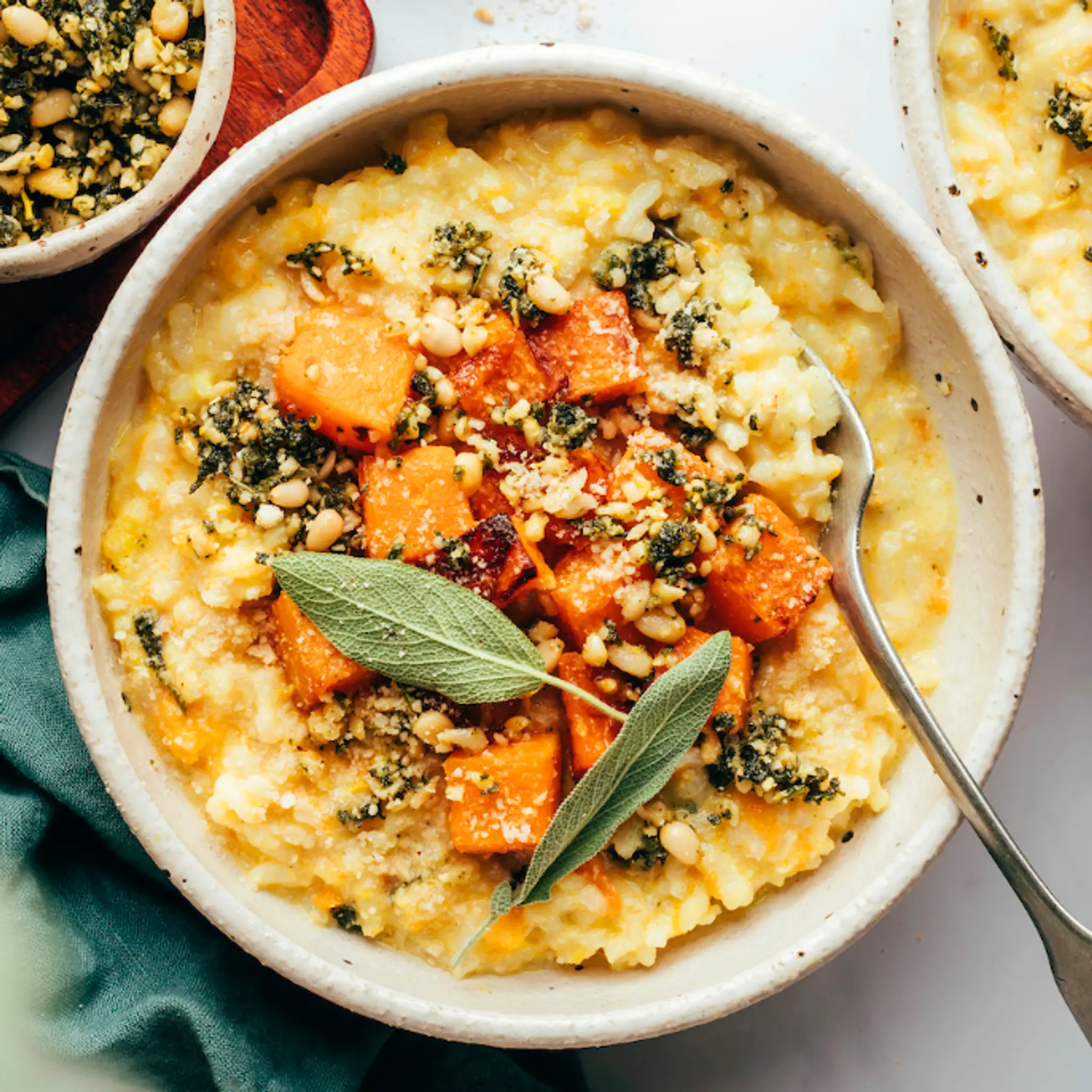 Creamy Vegan Butternut Squash Risotto