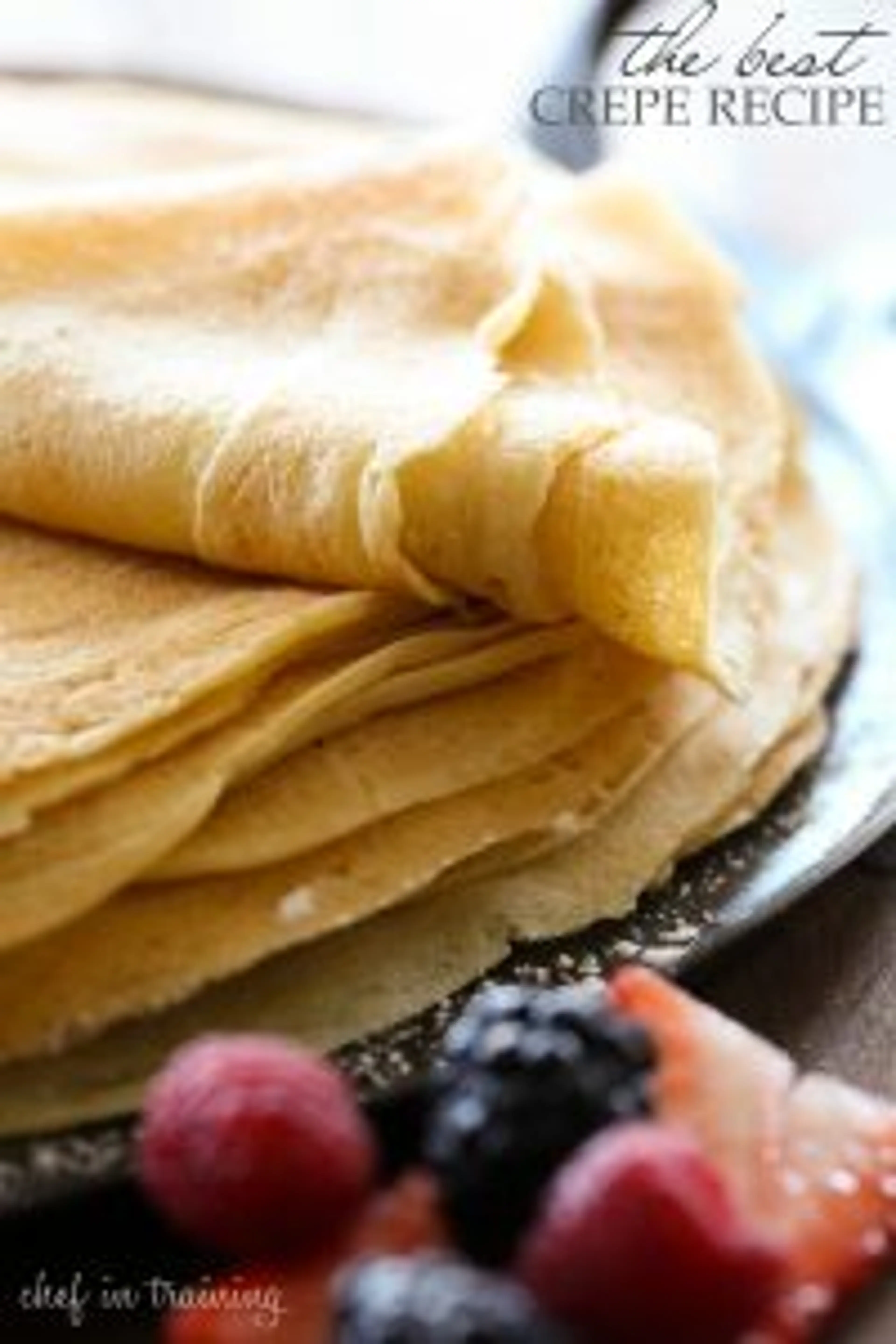 The Best Crepe Recipe
