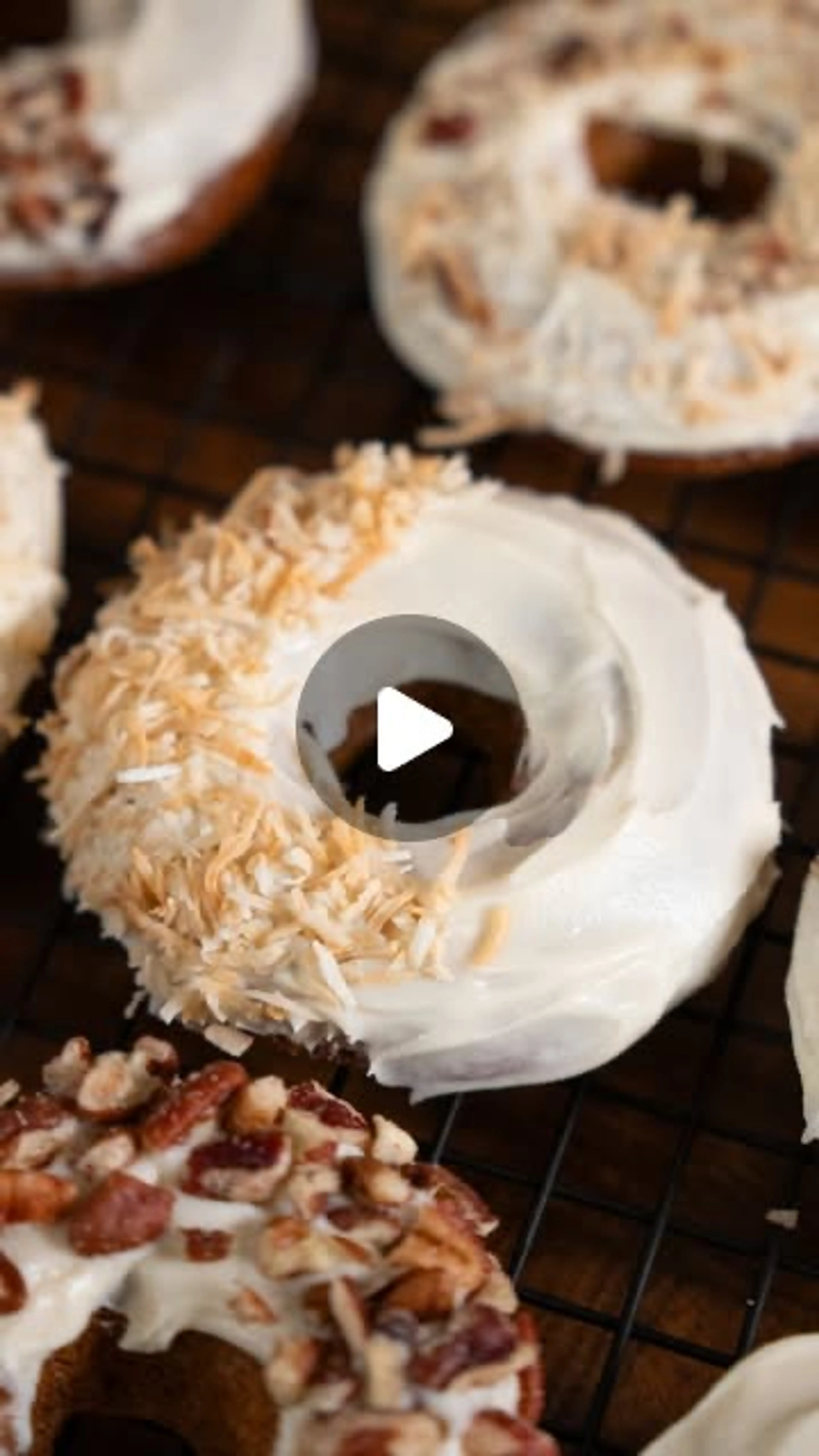 Carrot Cake Donuts
