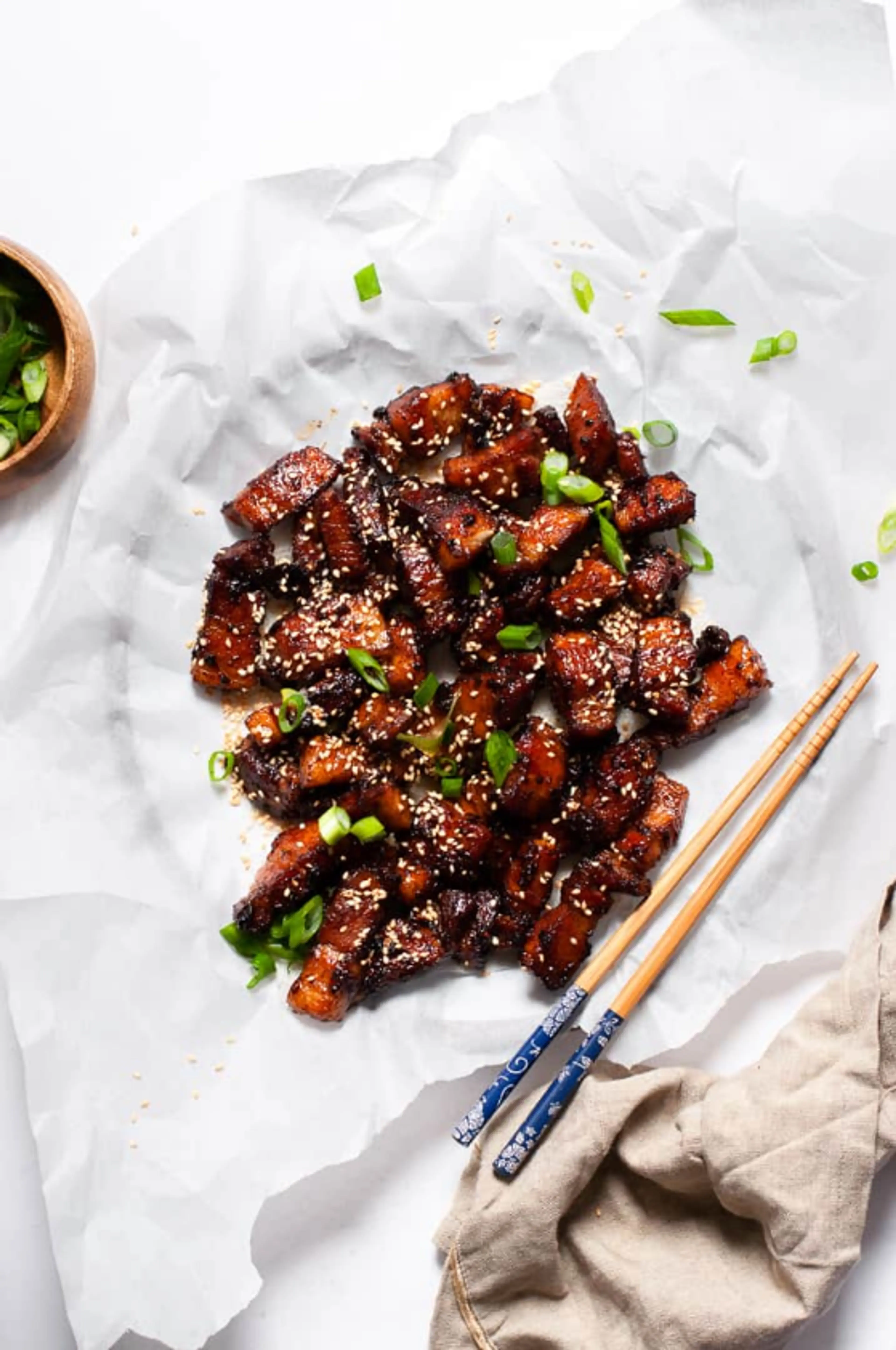 Sticky Sesame Pork Belly