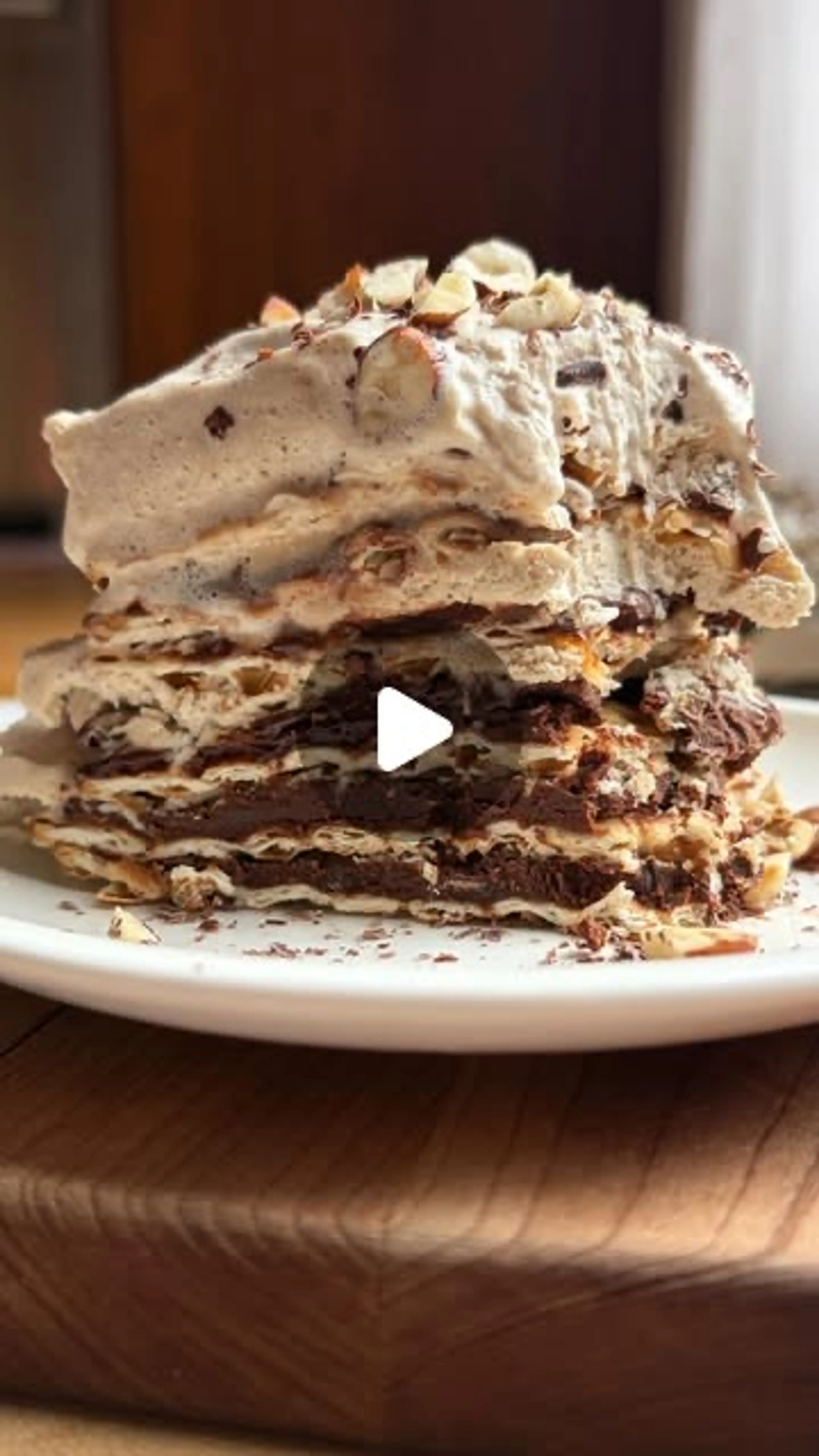 Passover Matzoh Icebox Cake