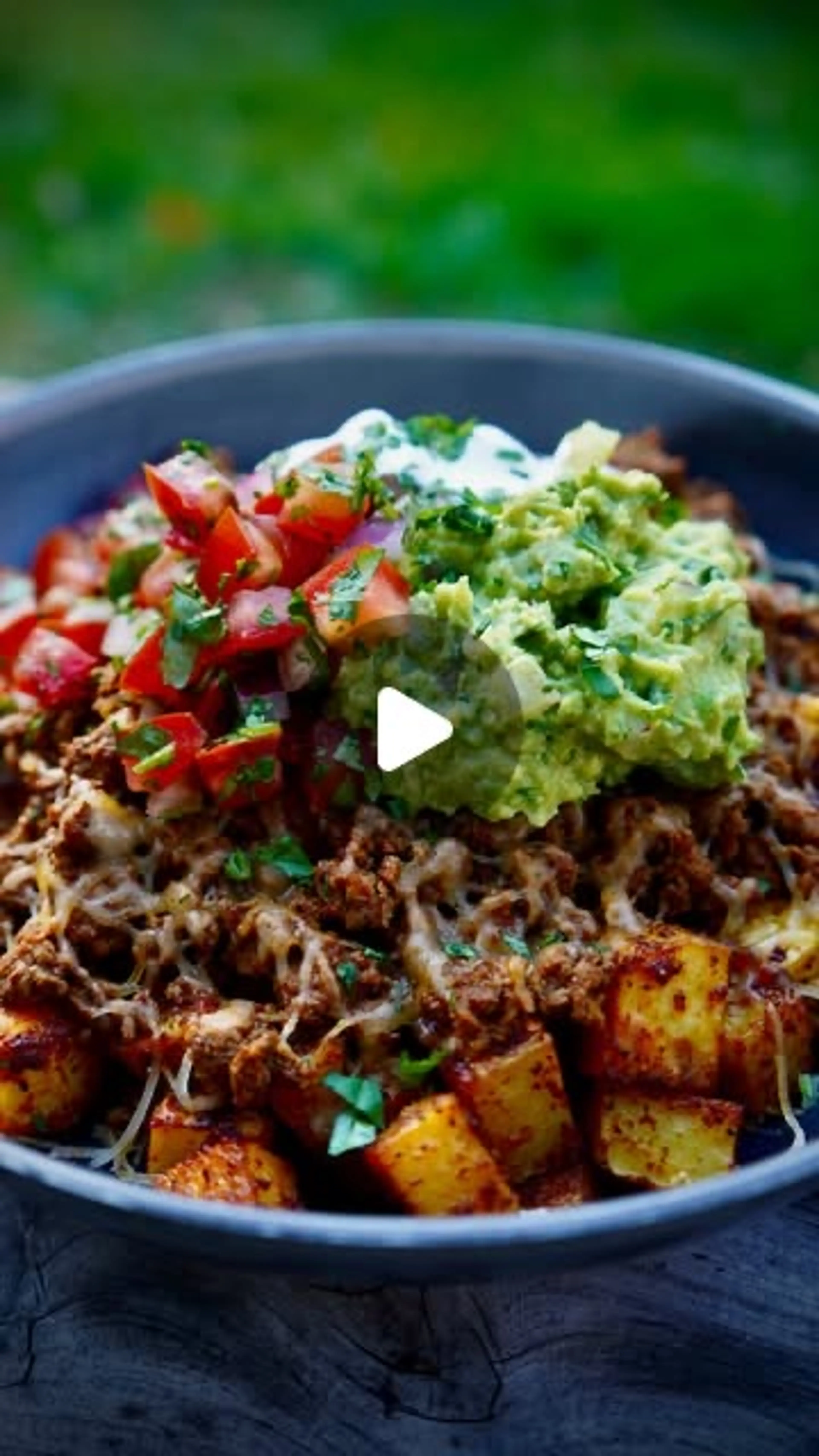 Taco Loaded Potato Bowl