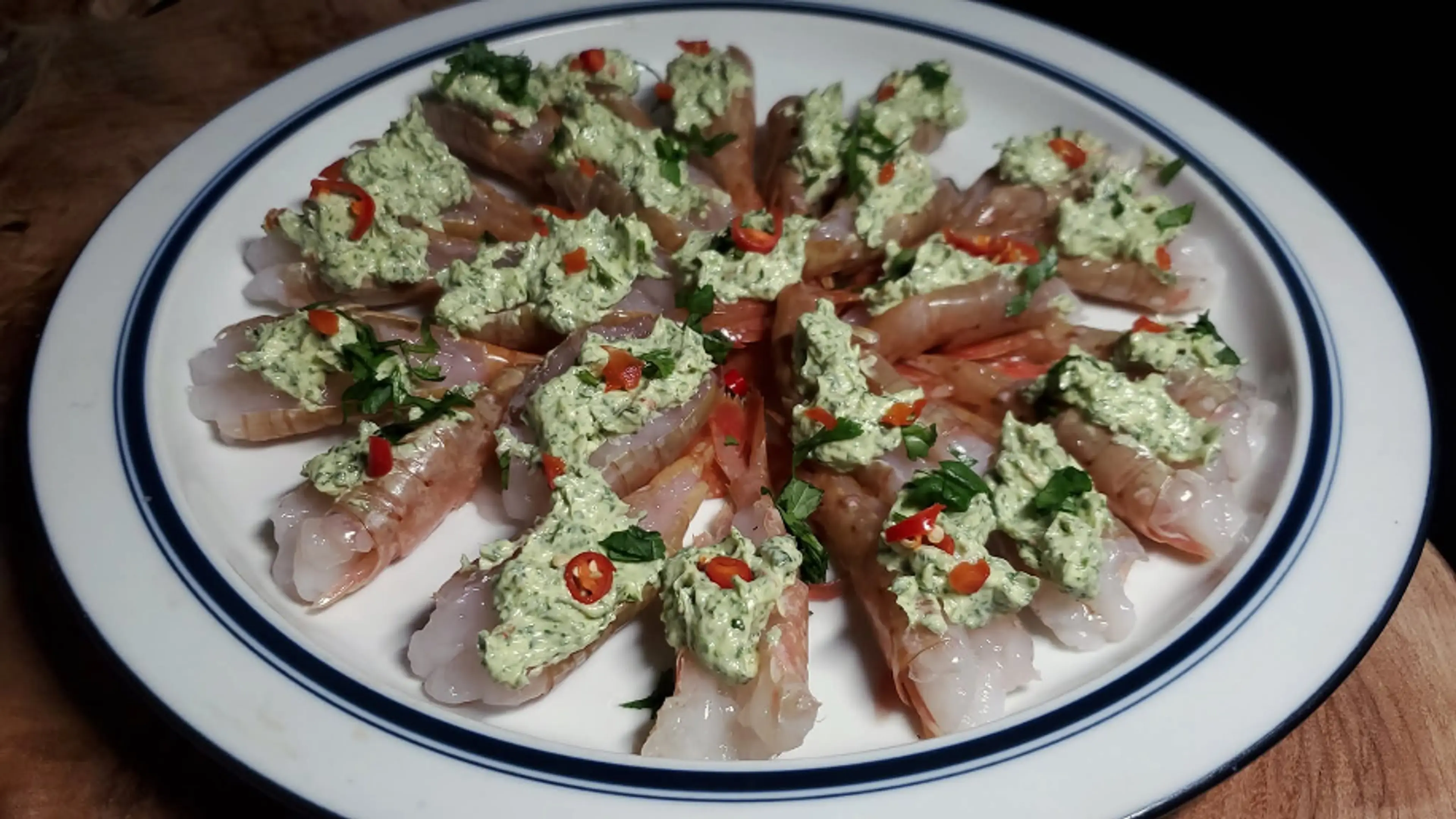 Ann's Firecracker Prawns