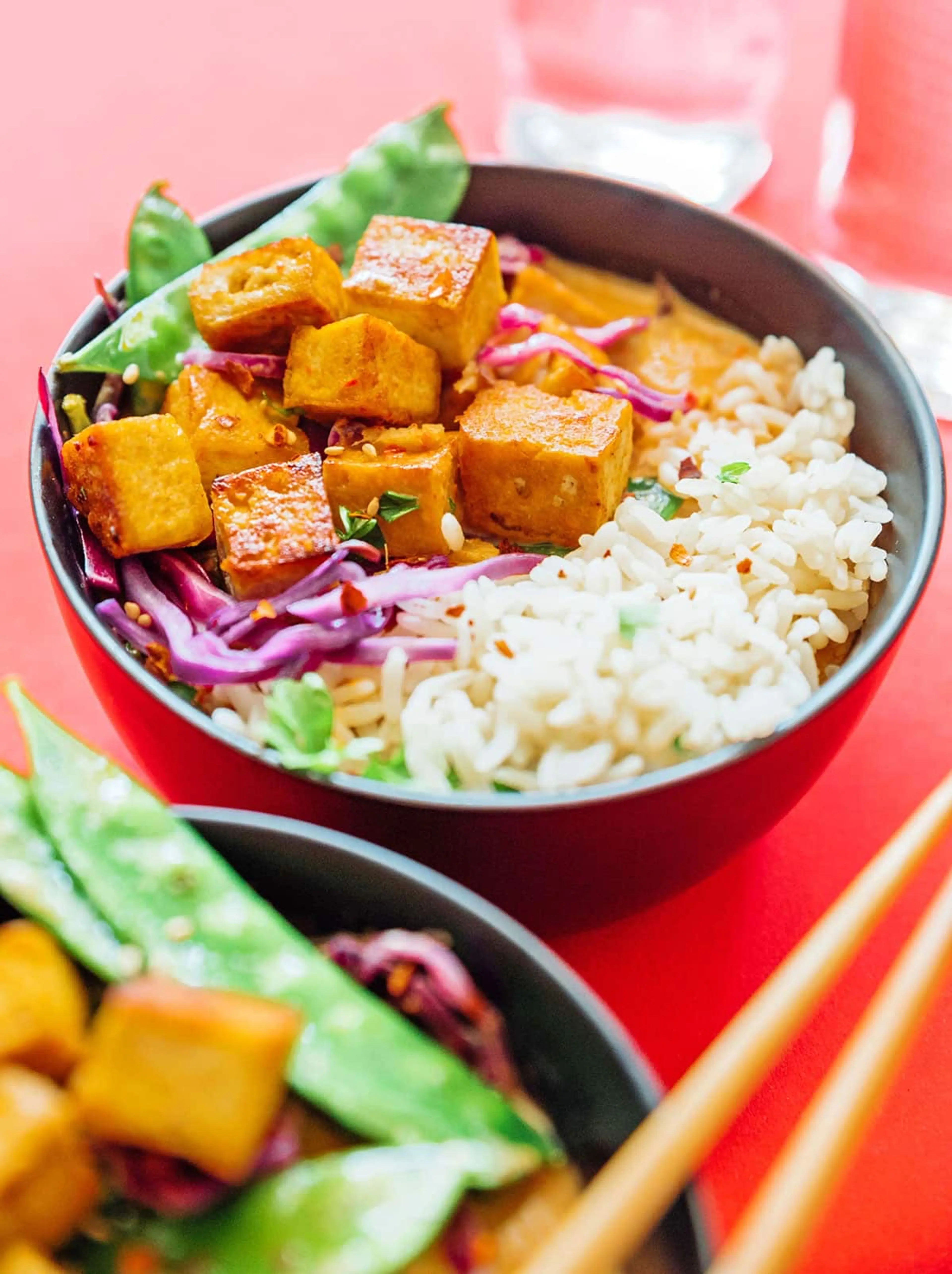 Thai Coconut Curry With Tofu (30 Minute Recipe)