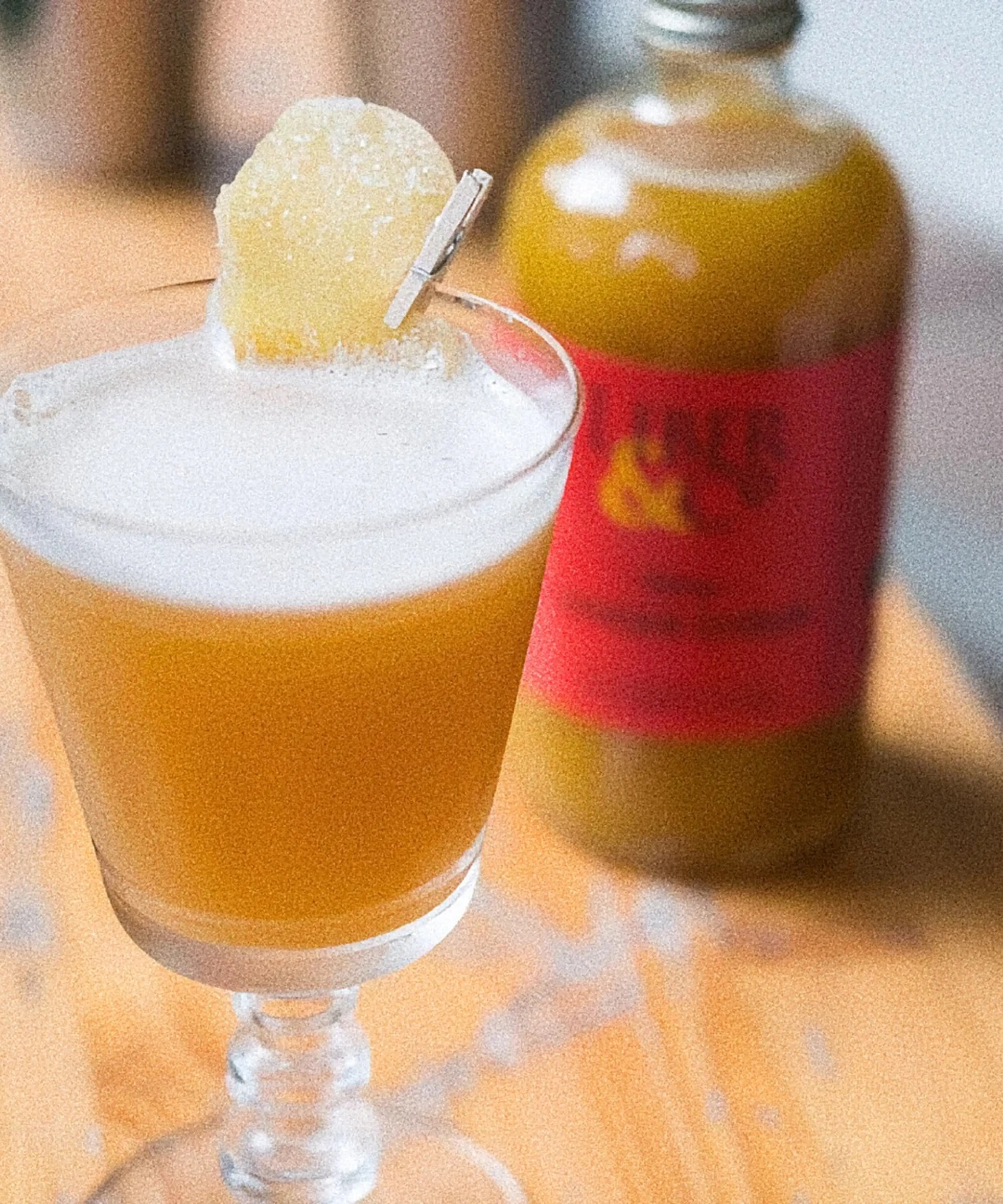 Ginger Apple Cider Cocktail